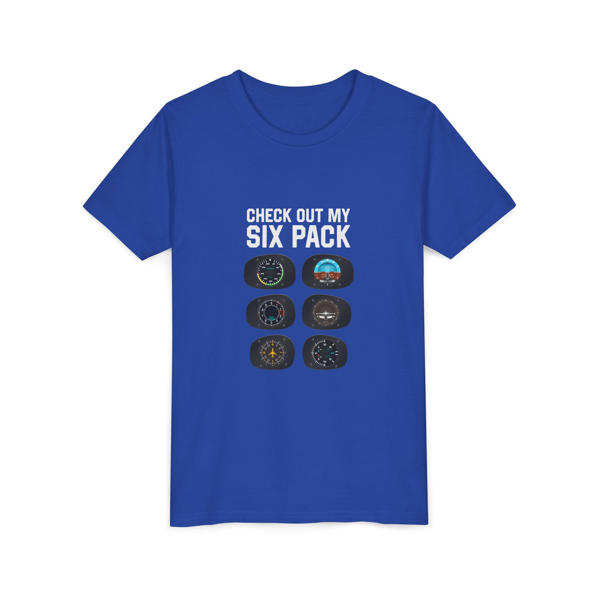 Check Out My Six Pack  - Unisex Youth Short Sleeve Tee