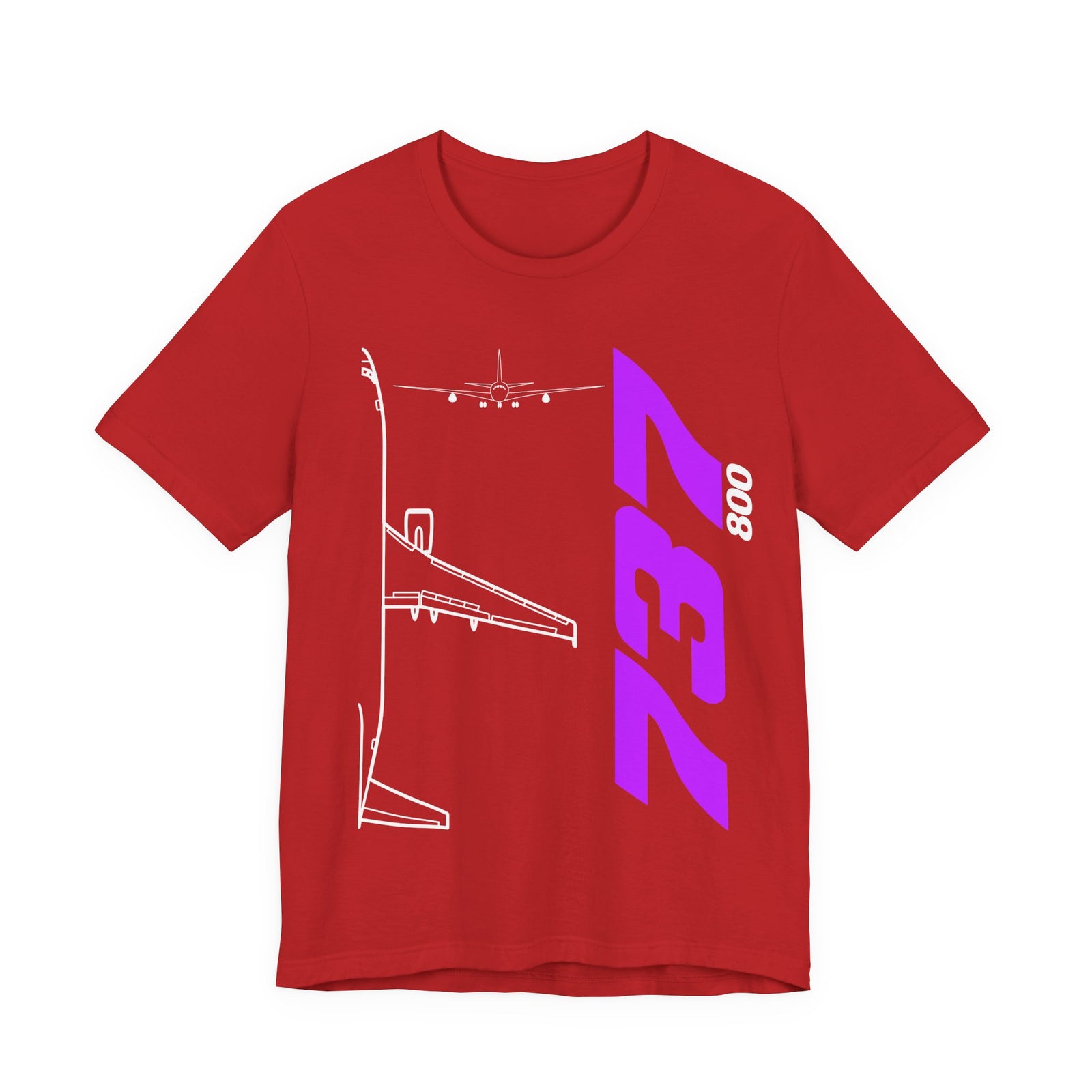 Boeing 737  Unisex Jersey Tee - Perfect for Aviation Enthusiasts