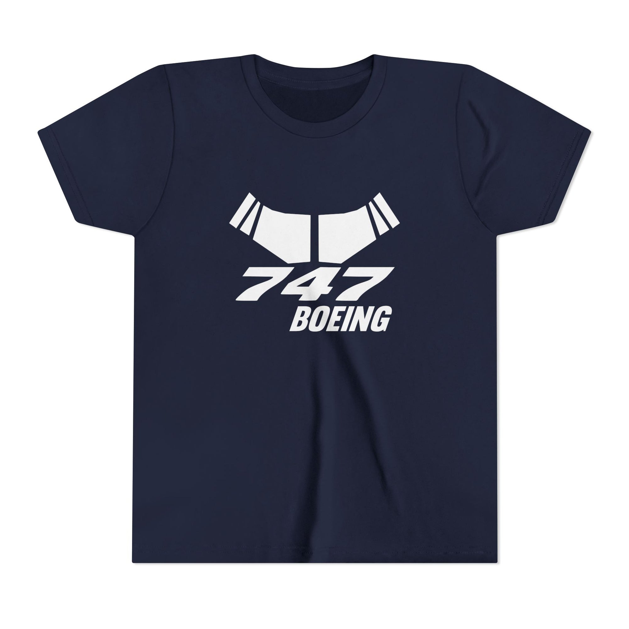 Boeing 747 - Unisex Youth Short Sleeve Tee