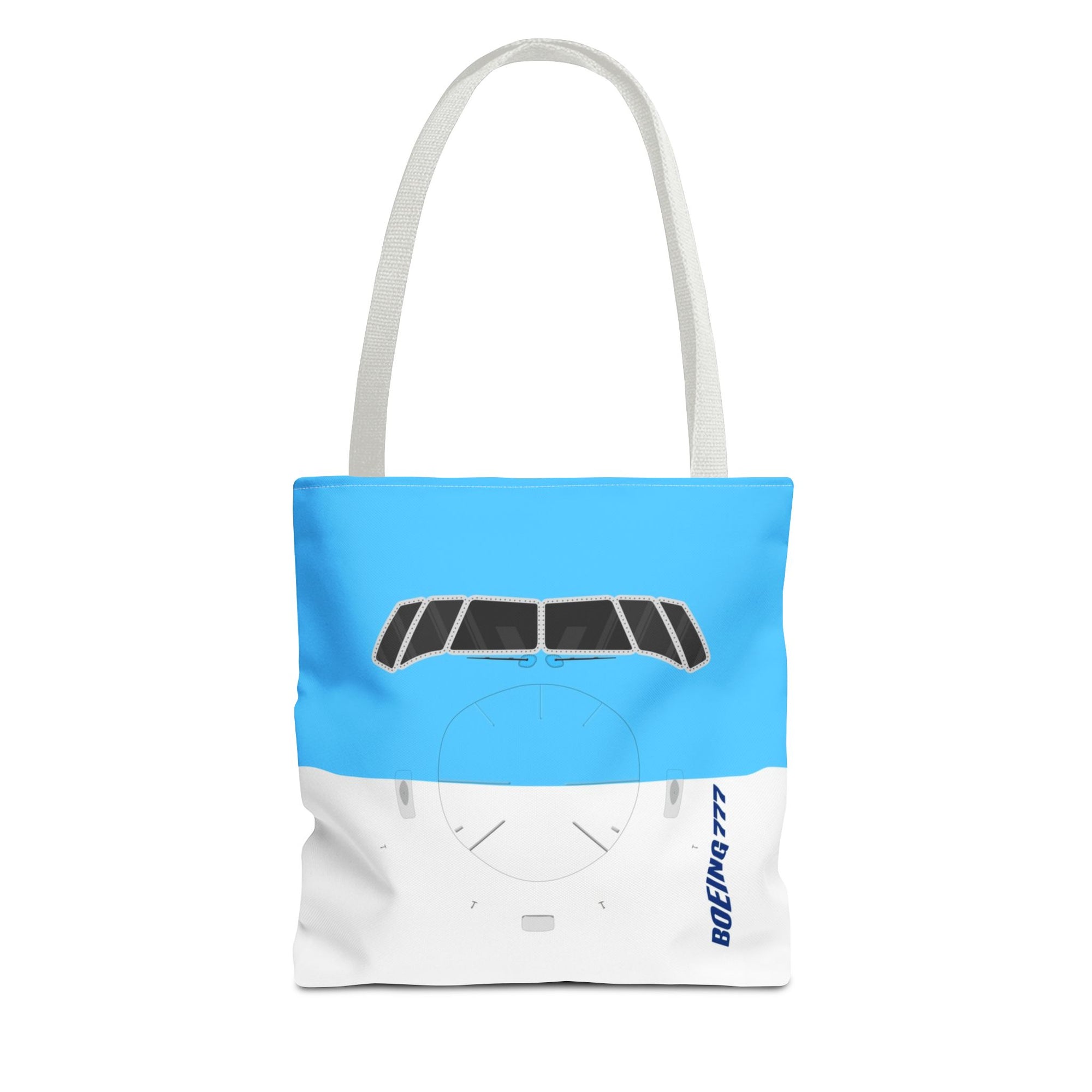 787 Tote Bag — Printed Green Travel Tote