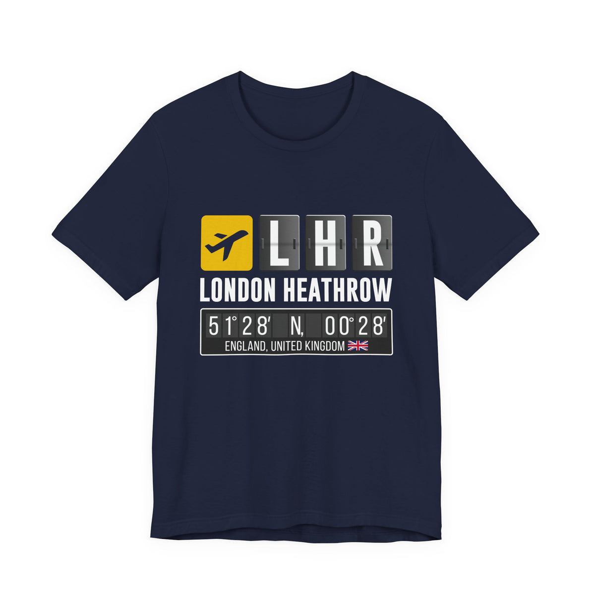 LHR London Heathrow - Unisex Jersey Tee