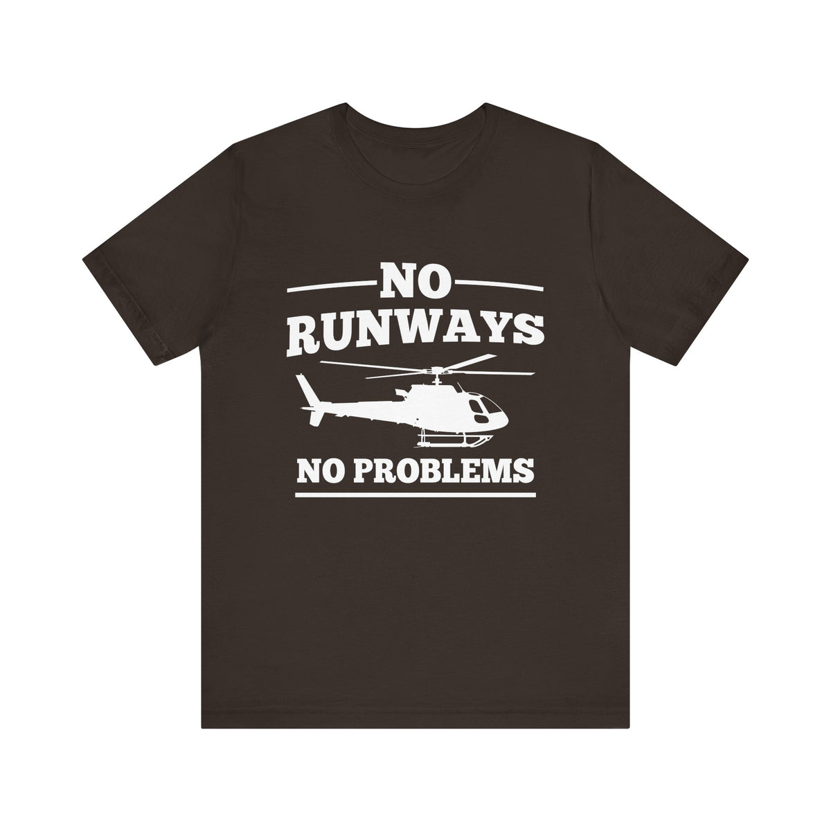 No Runways No Problem Unisex Jersey Tee - Perfect for Aviation Enthusiasts
