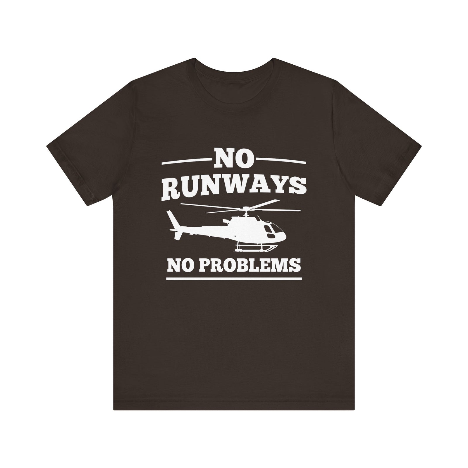 No Runways No Problem Unisex Jersey Tee - Perfect for Aviation Enthusiasts