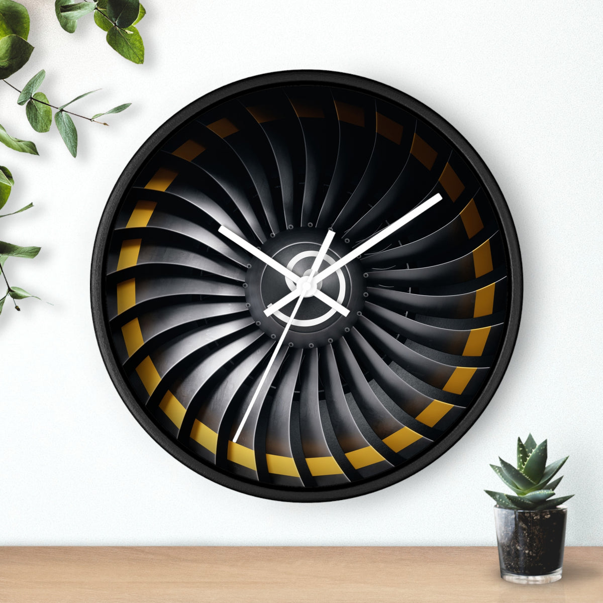 Jet Engine - Wall Clock