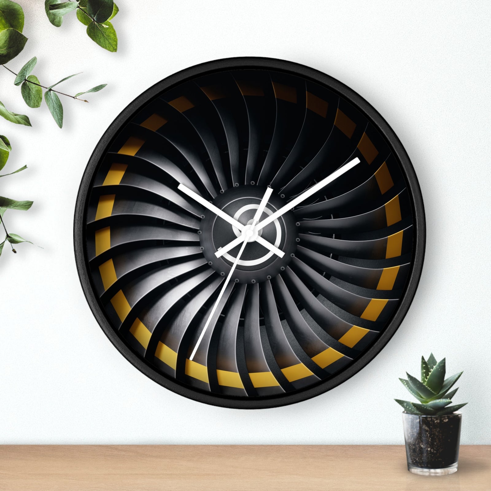 Jet Engine - Wall Clock