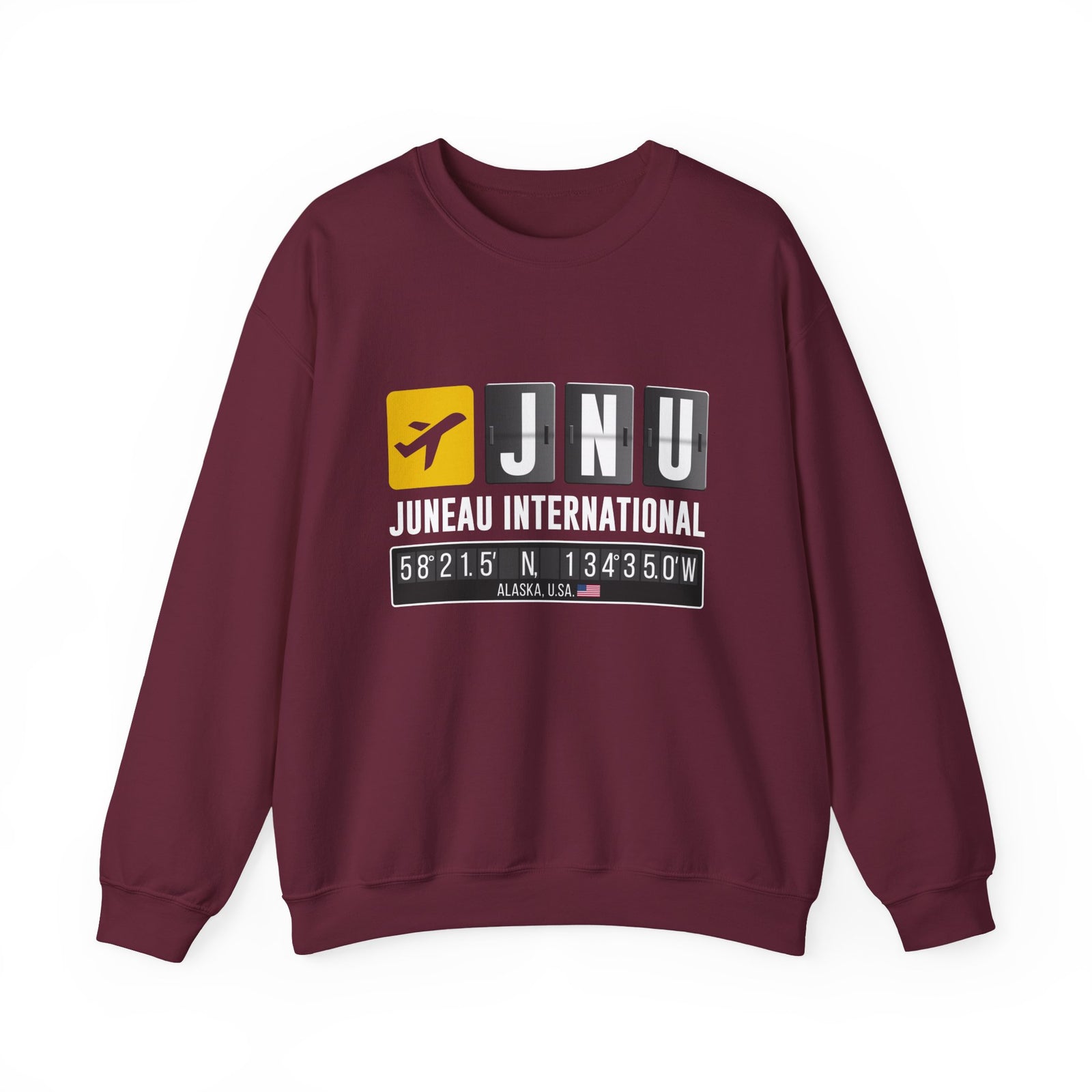 JNU Juneau International Airport    -  Crewneck Sweatshirt