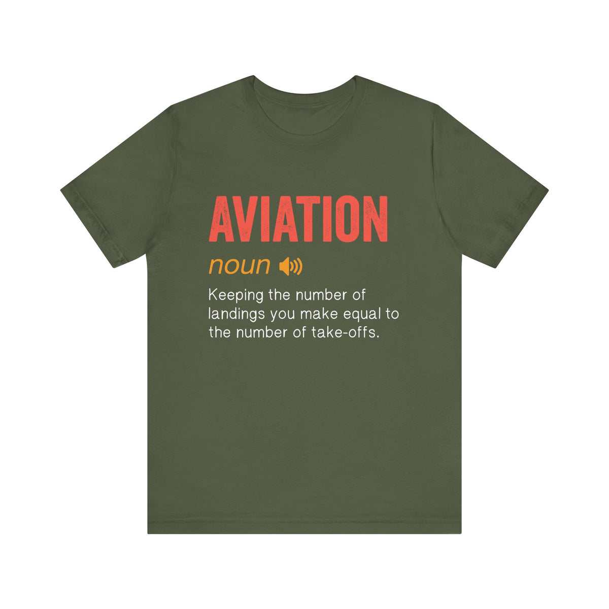 Aviation Noun - Unisex Jersey Tee
