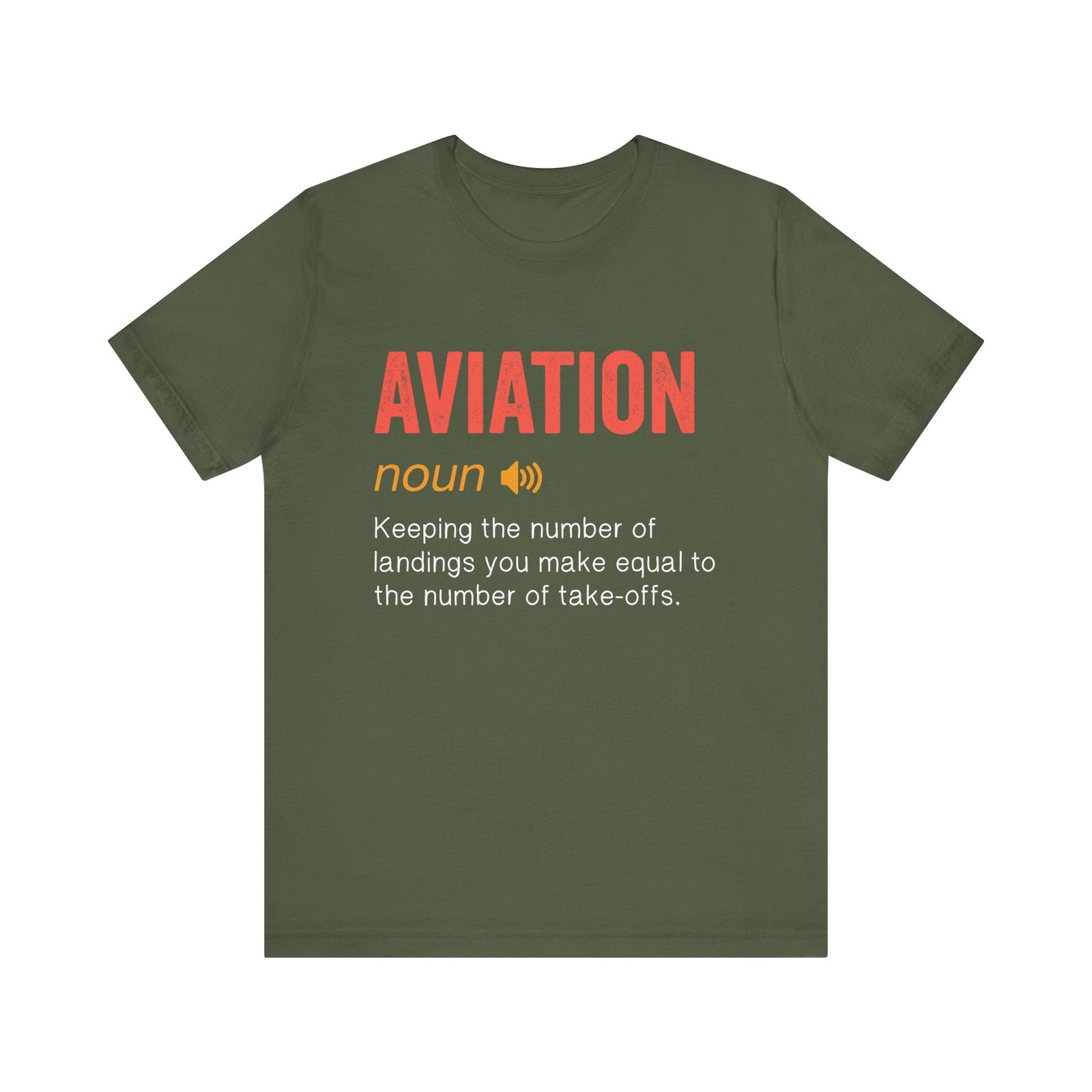 Aviation Noun - Unisex Jersey Tee