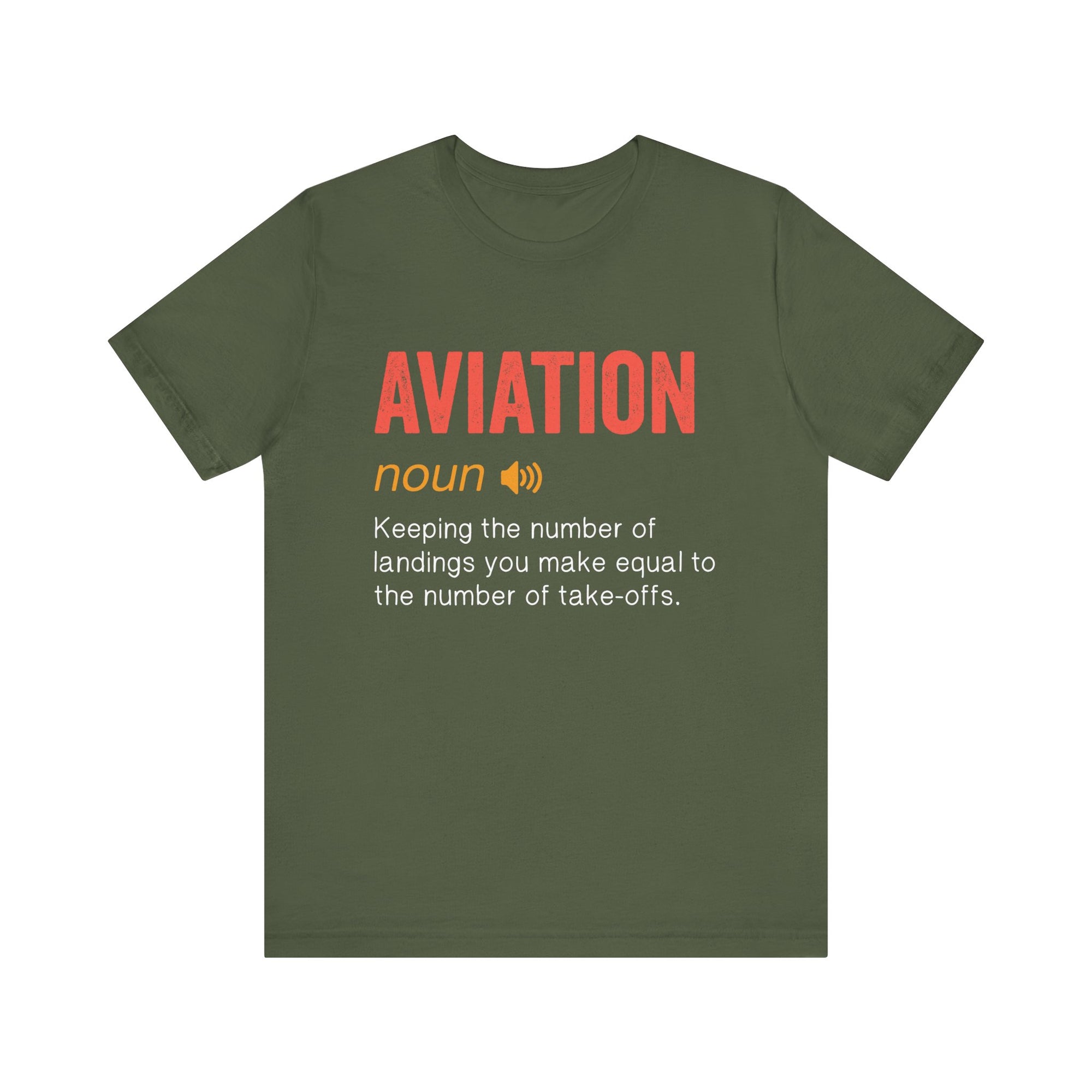 Aviation Noun - Unisex Jersey Tee