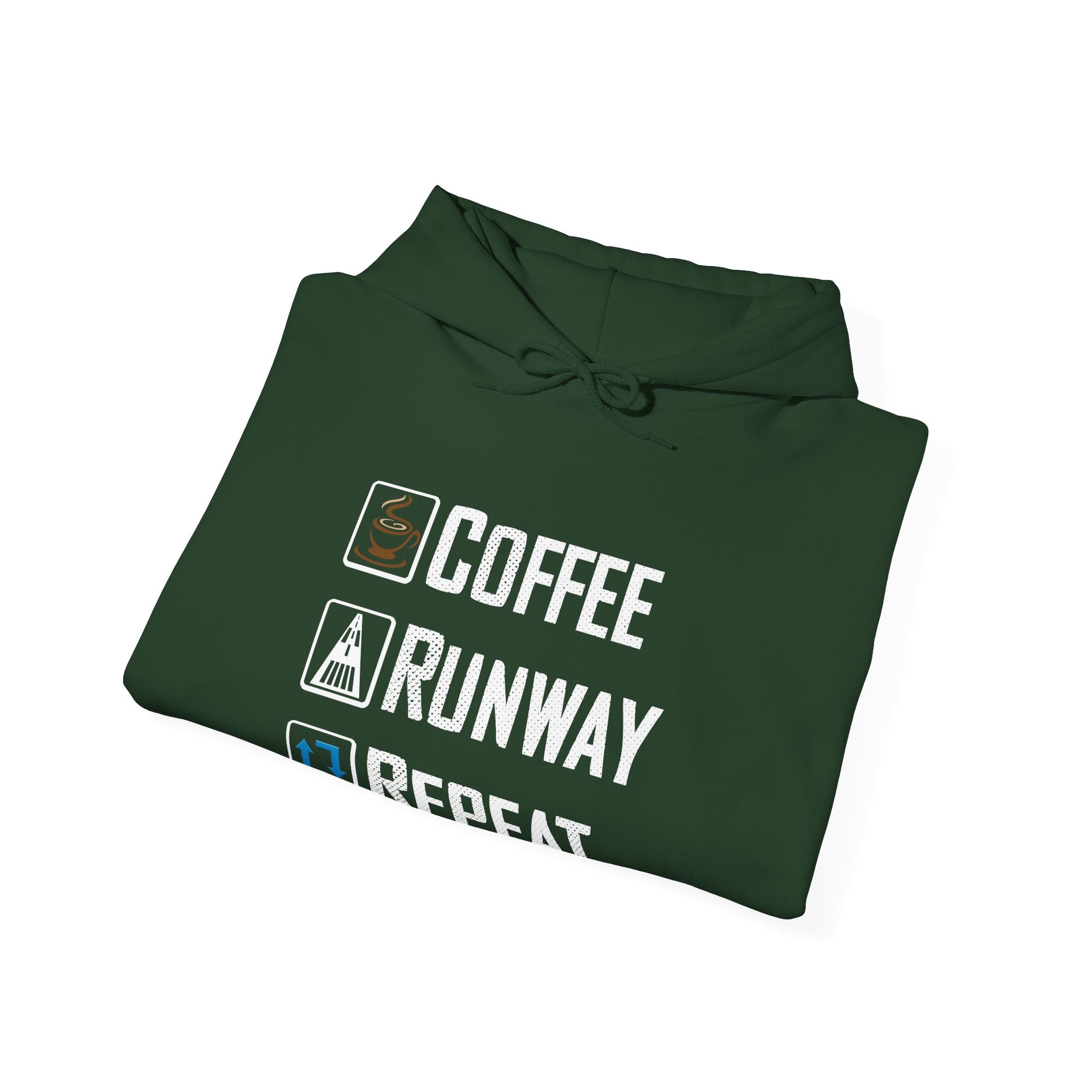 Coffee Runway Repeat - Pullover Hoodie