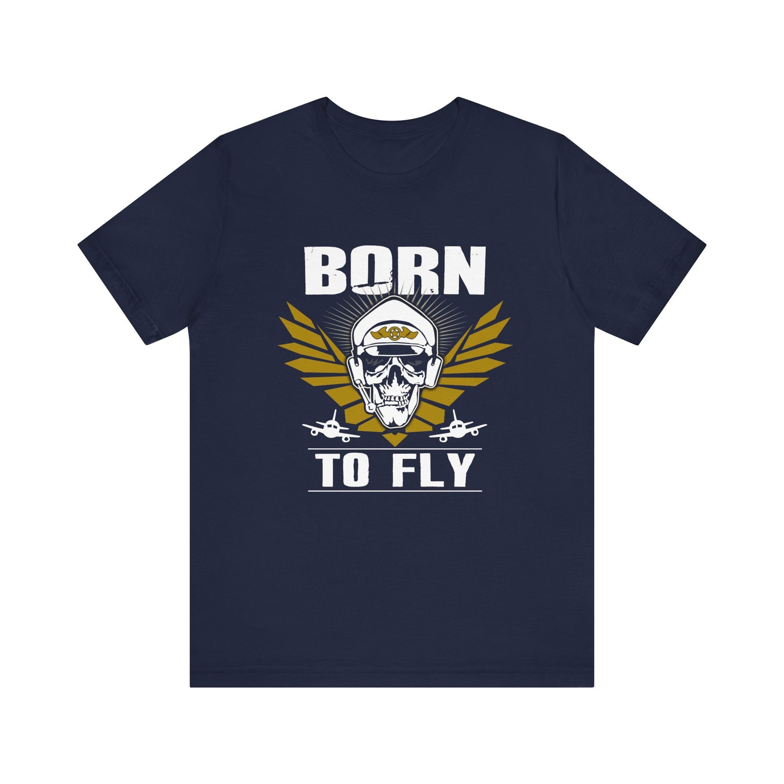 Born To Fly Unisex Jersey Tee - Perfect for Aviation Enthusiasts