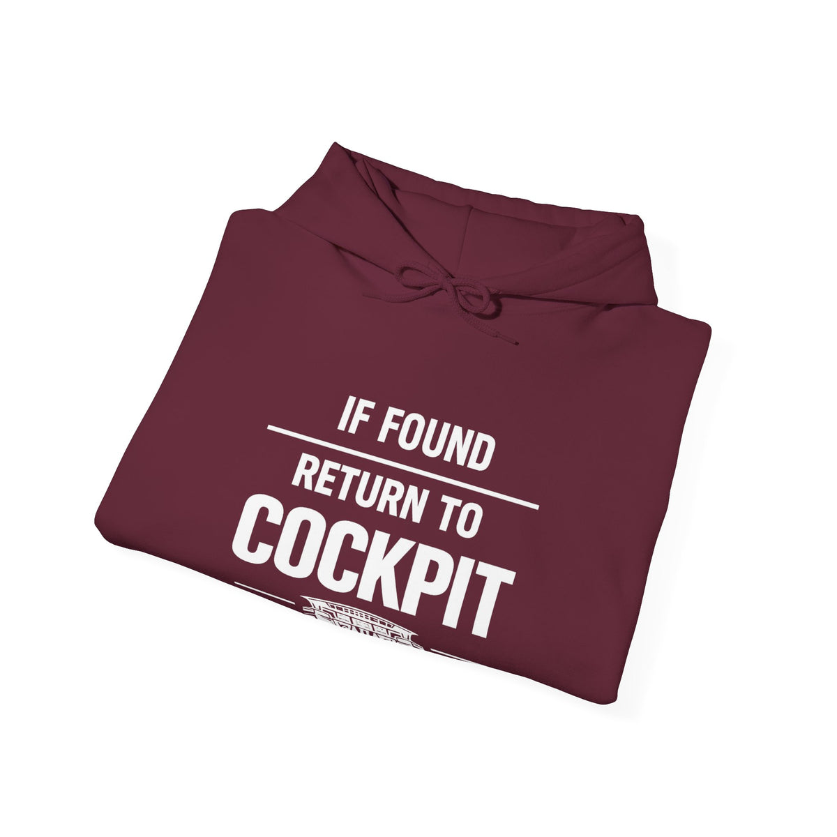 If Found: Return to the Cockpit - Pullover Hoodie