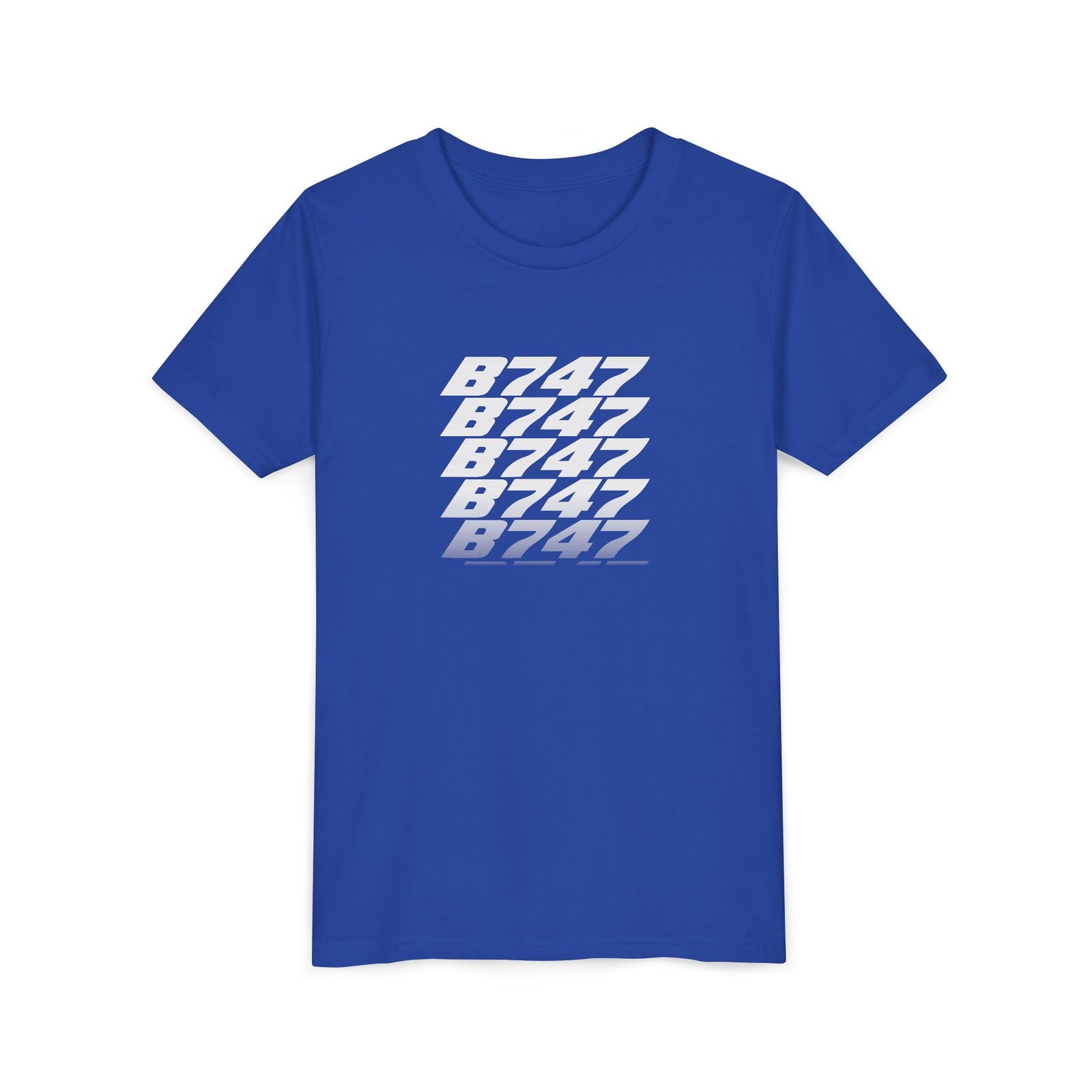 Boeing 747  - Unisex Youth Short Sleeve Tee