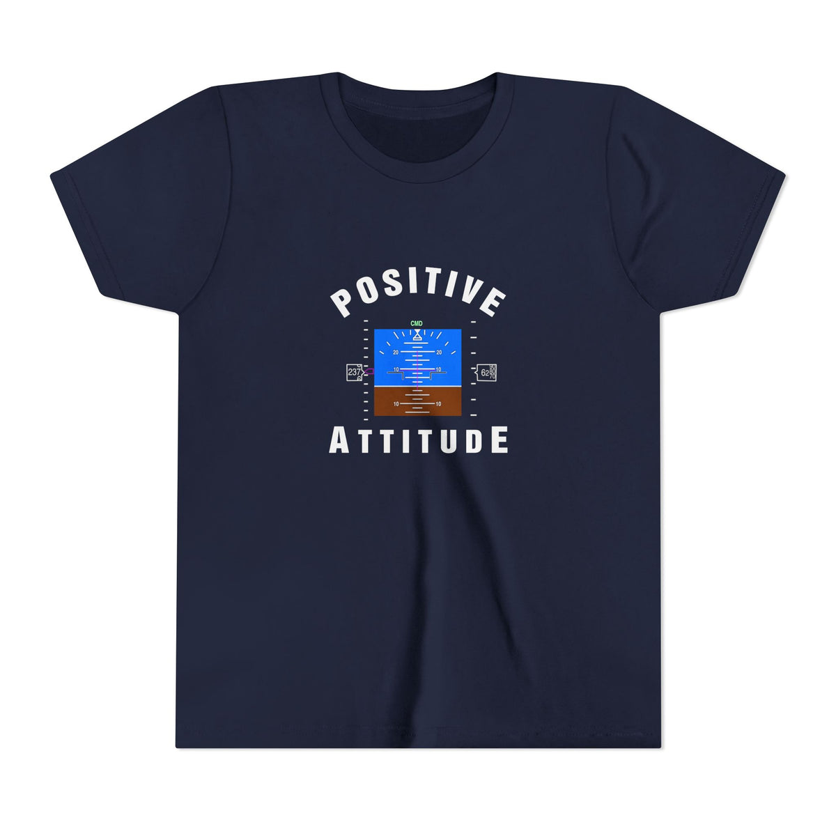 Positive Attitude - Unisex Youth Short Sleeve Tee