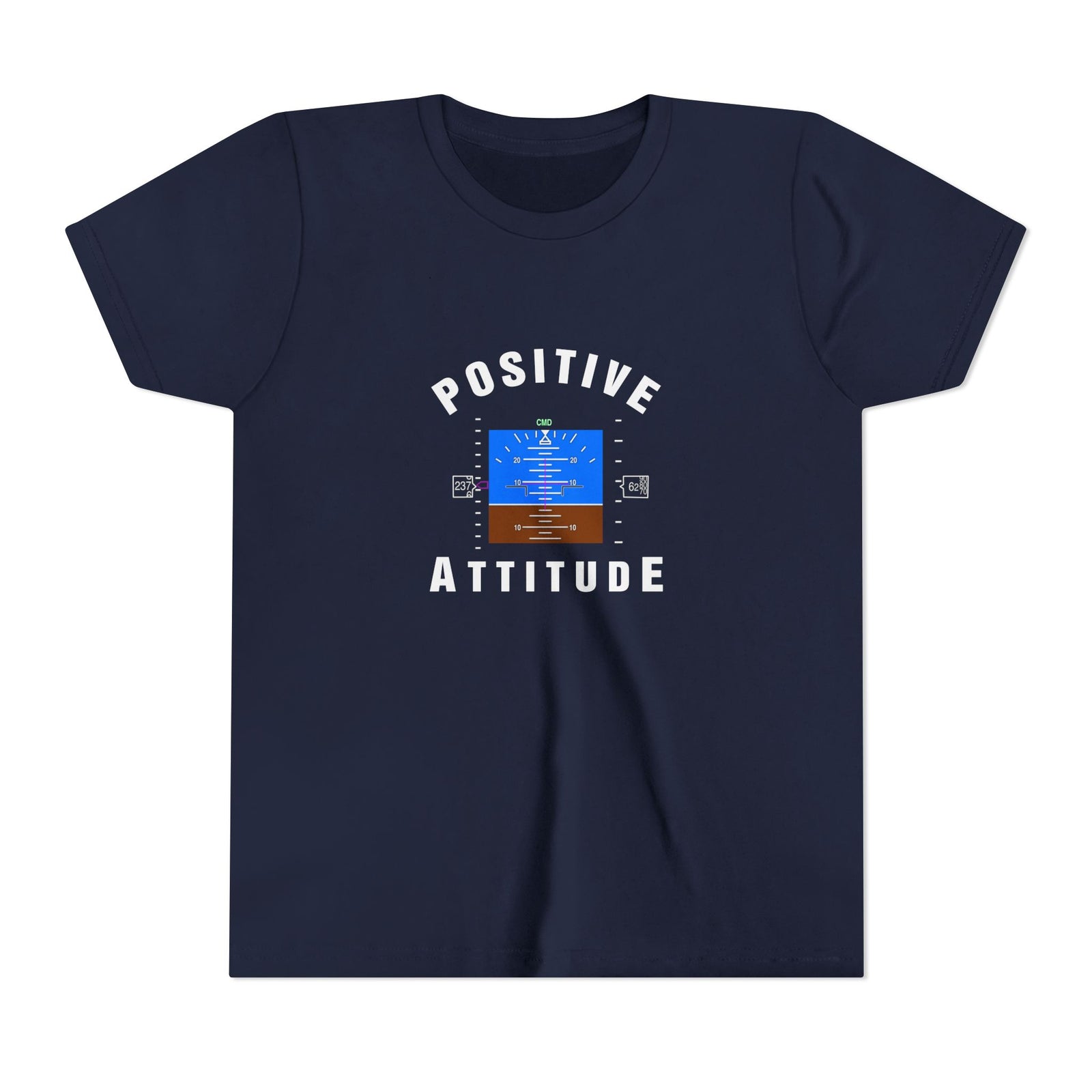 Positive Attitude - Unisex Youth Short Sleeve Tee