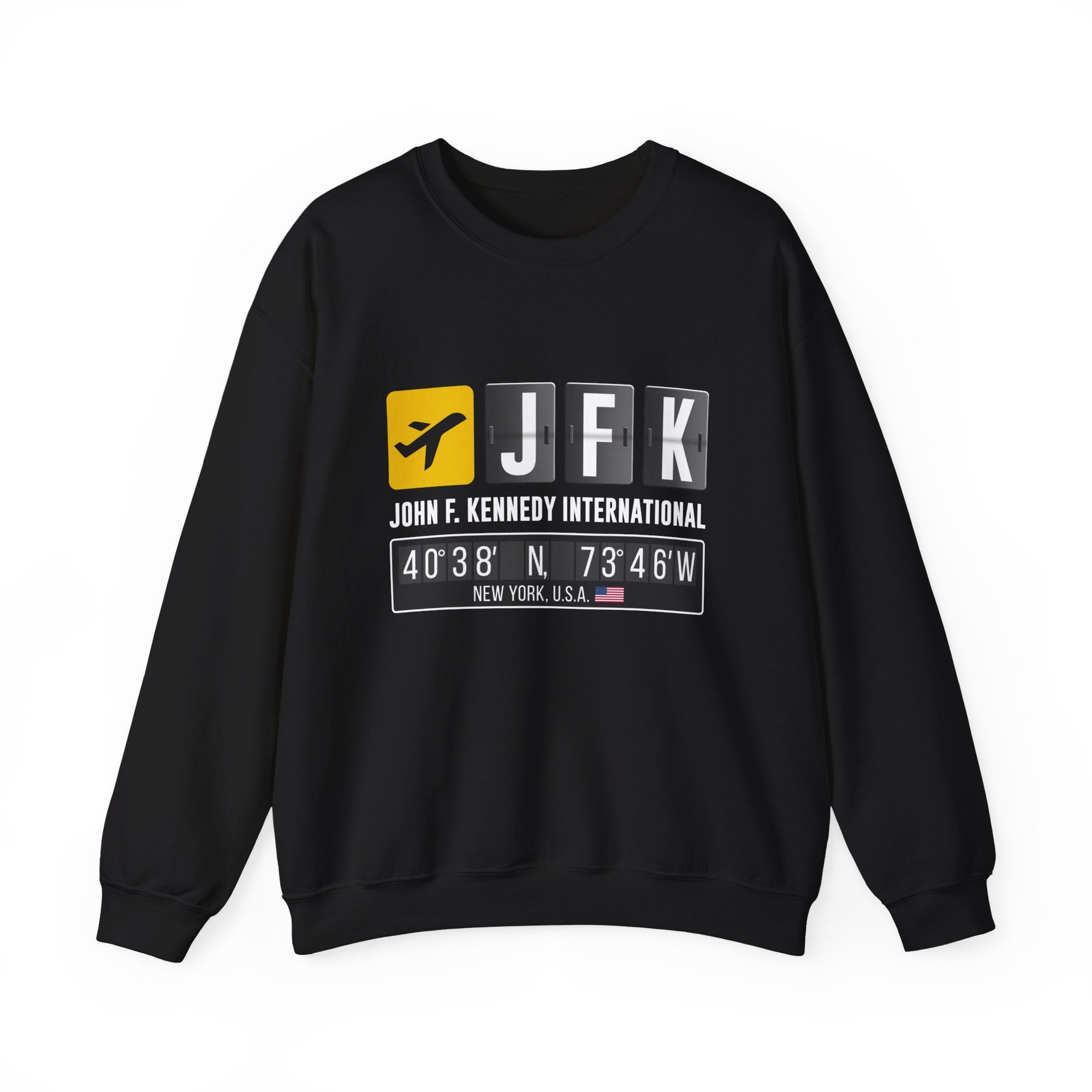 JFK John F. Kennedy International Airport    -  Crewneck Sweatshirt