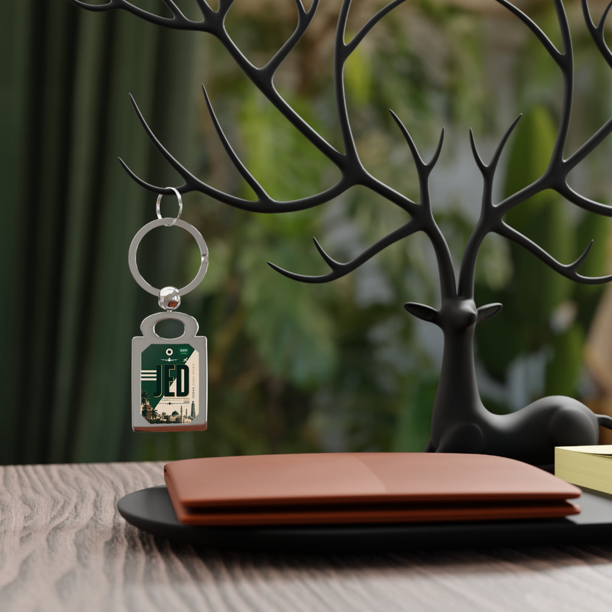 JED - Rectangle Keyring