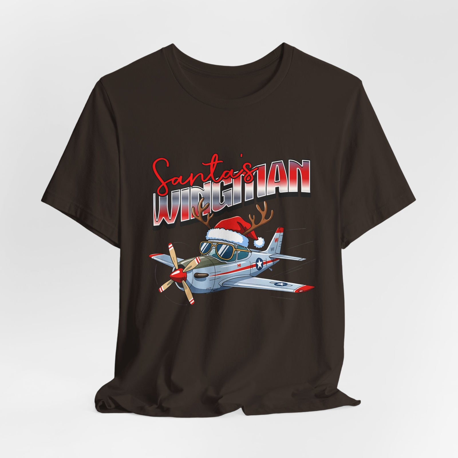 Santa’s wingman Unisex Jersey Tee - Perfect for Aviation Enthusiasts