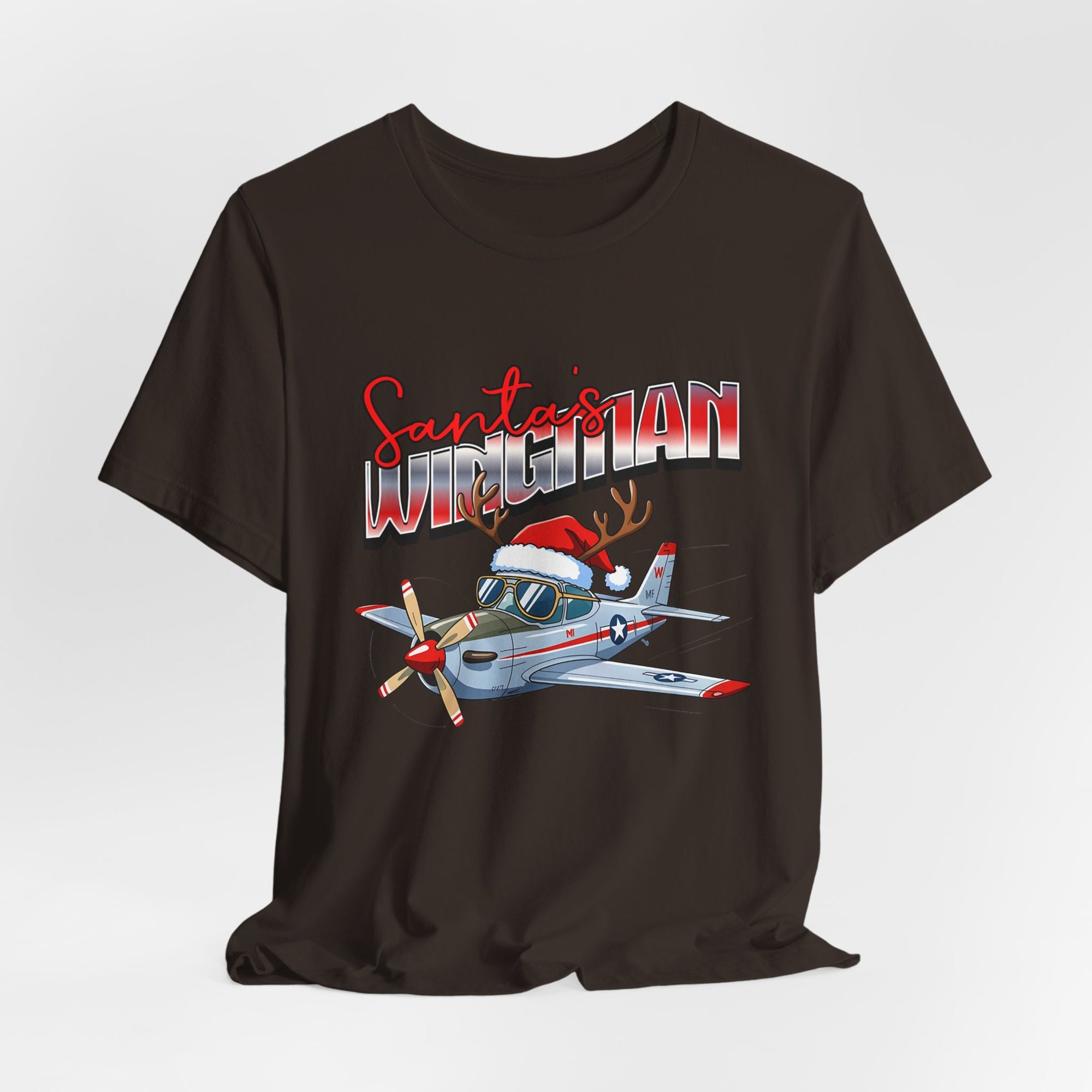 Santa’s wingman Unisex Jersey Tee - Perfect for Aviation Enthusiasts