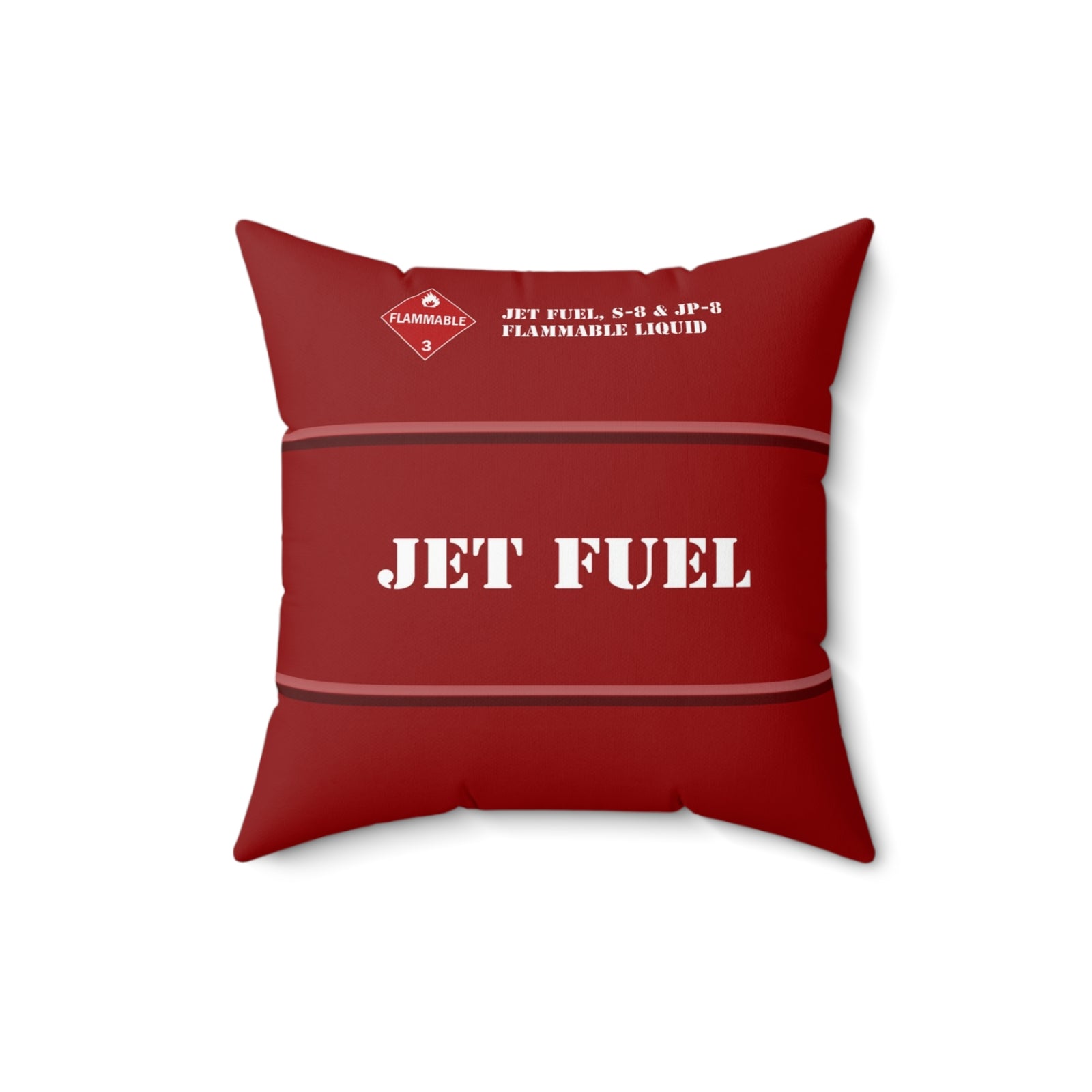 Jet Fuel - Spun Polyester Square Pillow