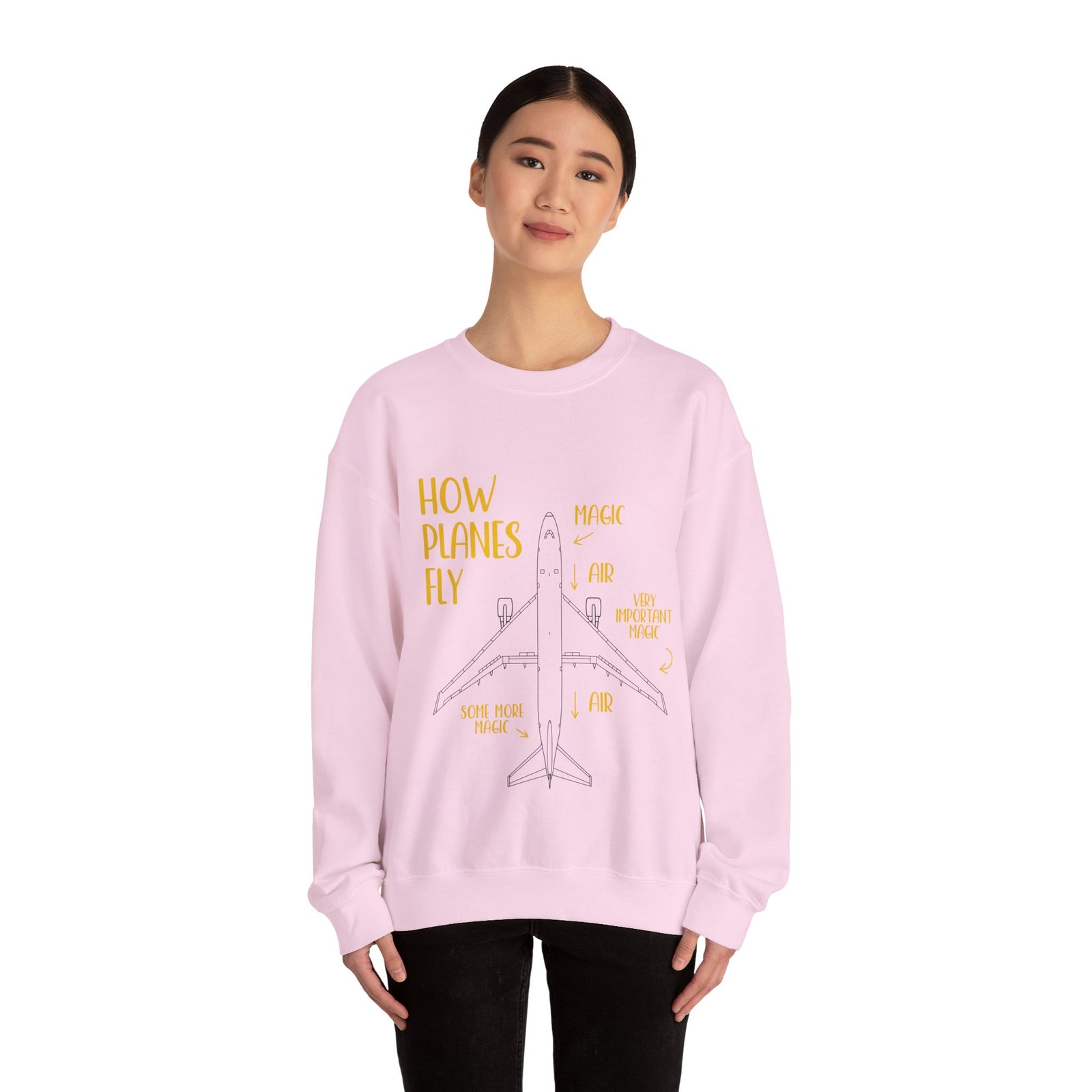 How Planes Fly?  -  Crewneck Sweatshirt