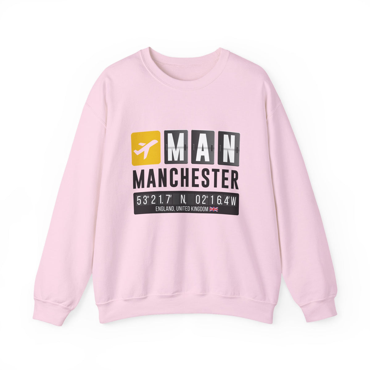 MAN Manchester Airport UK    -  Crewneck Sweatshirt