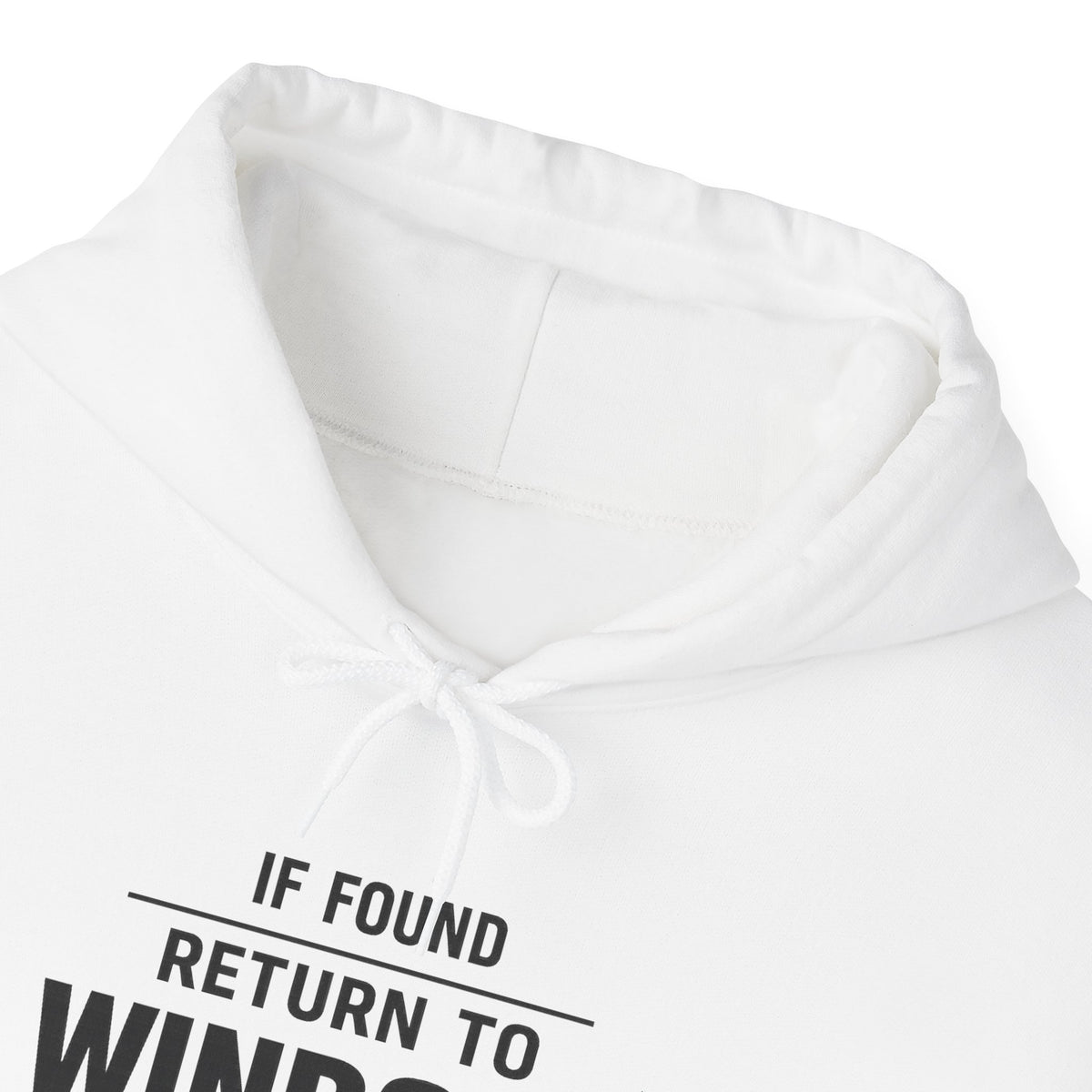 If Found Return to Window Seat - Pullover Hoodie