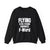 Flying Is My Second Favrite F word Crewneck Sweatshirt - Travel Inspiring Cozy Apparel