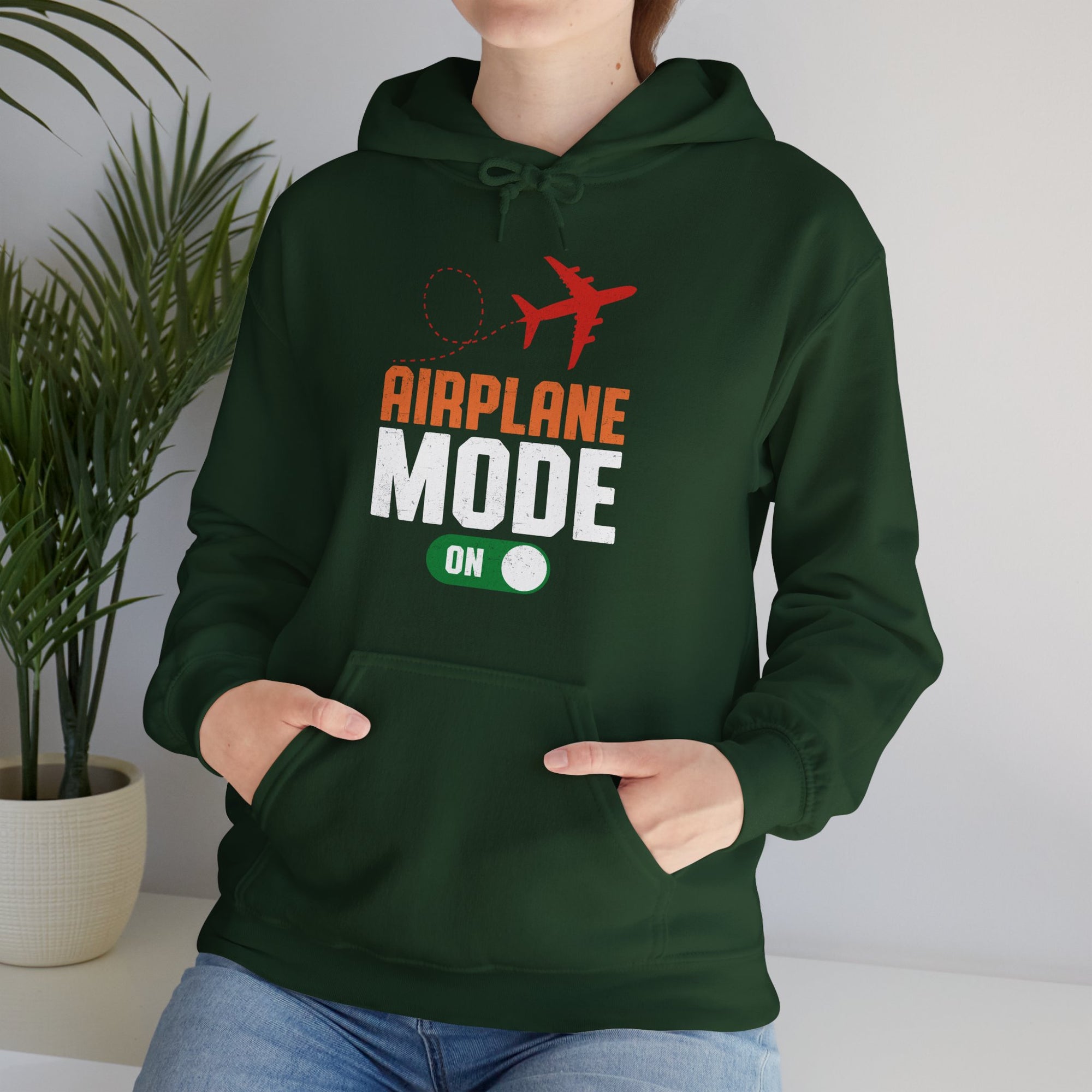 Airplane Mode On - Pullover Hoodie