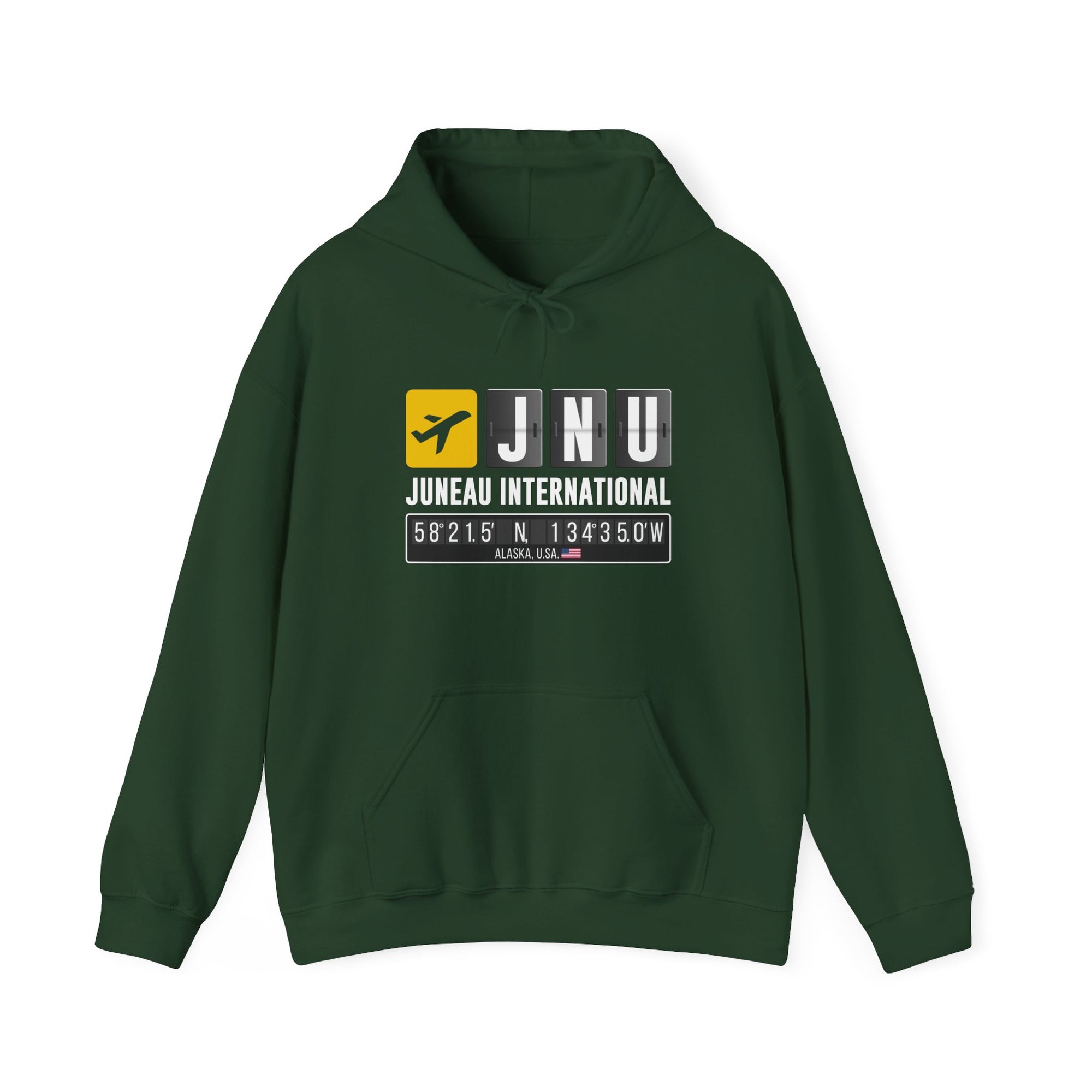 JNU Juneau International Airport  - Pullover Hoodie