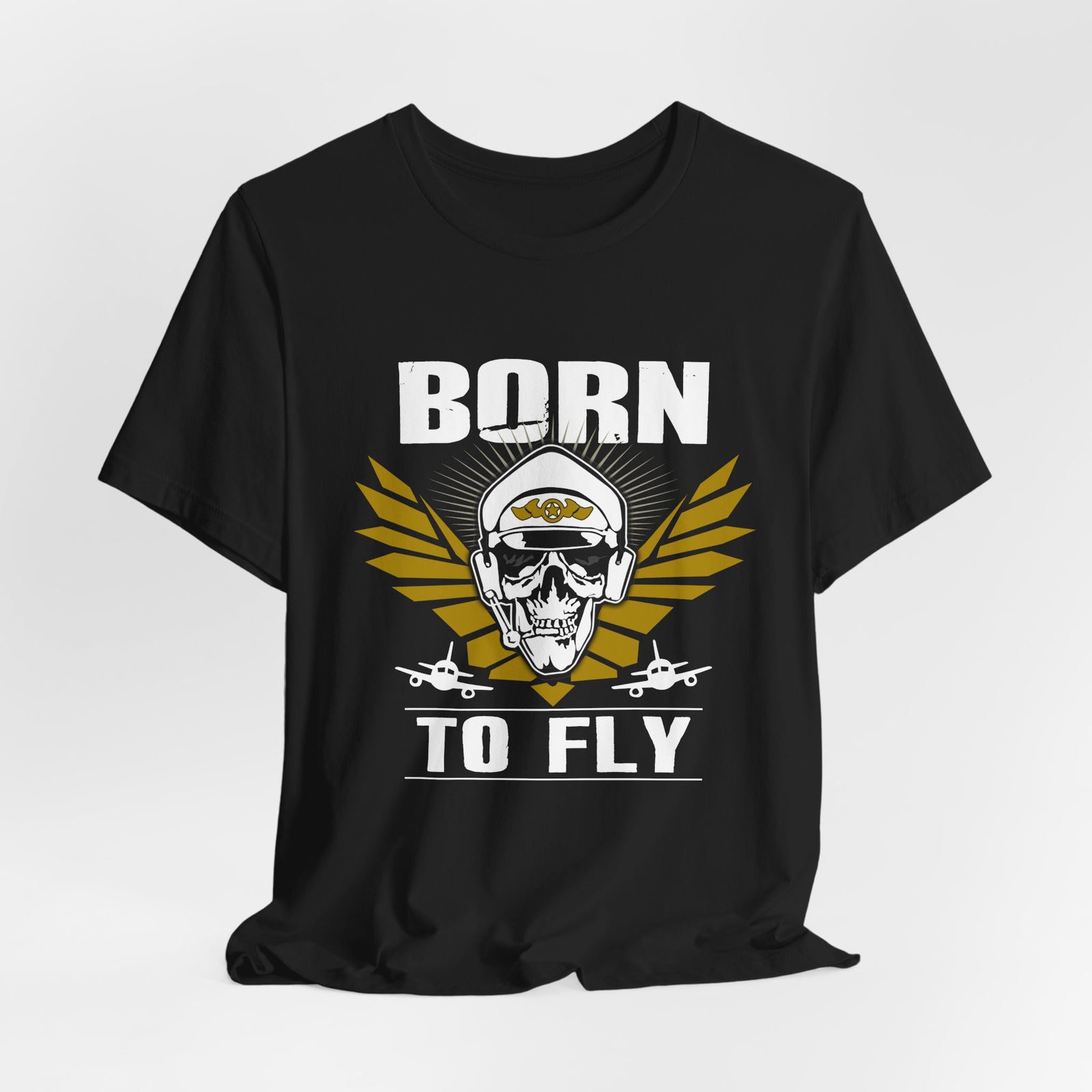 Born To Fly Unisex Jersey Tee - Perfect for Aviation Enthusiasts