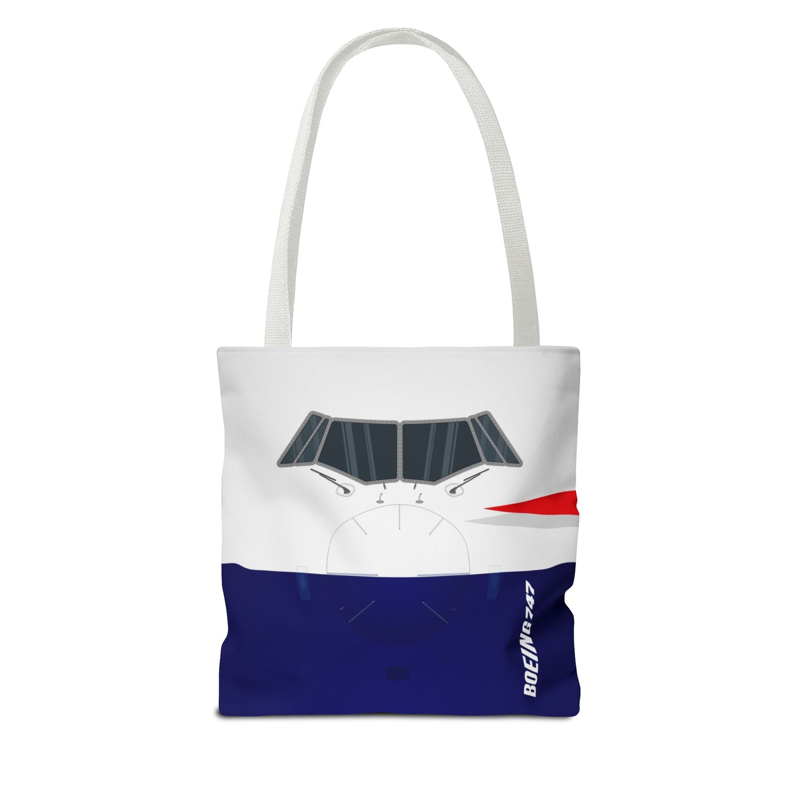 BA Tote Bag — Printed Green Travel Tote