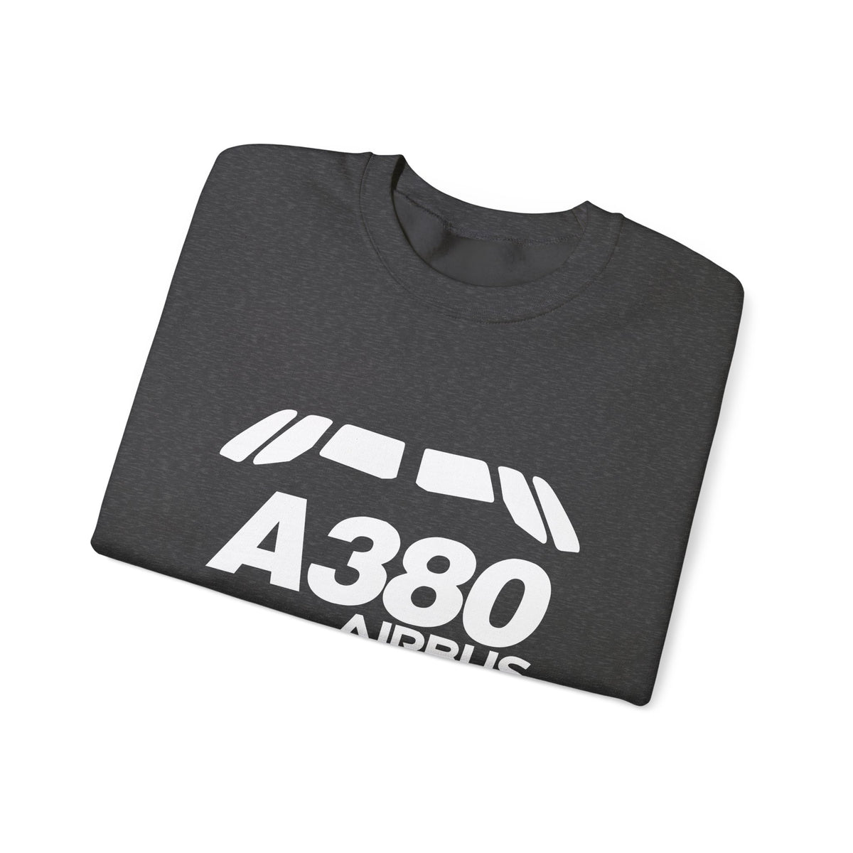 Airbus A380 Windshield Crewneck Sweatshirt - Travel Inspiring Cozy Apparel