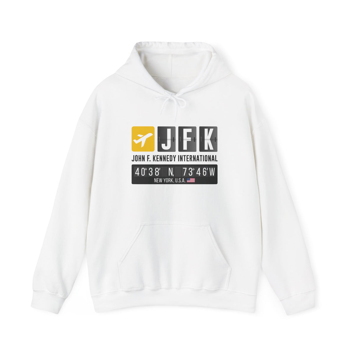 JFK John F. Kennedy International Airport - Pullover Hoodie