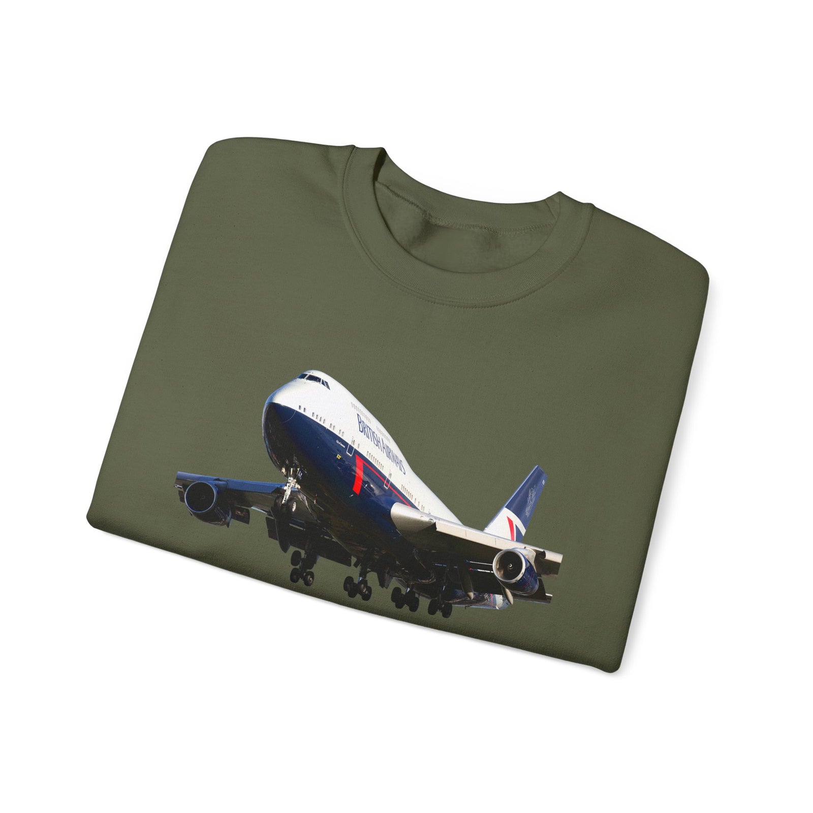 British Airways Landor 747-400  -  Crewneck Sweatshirt
