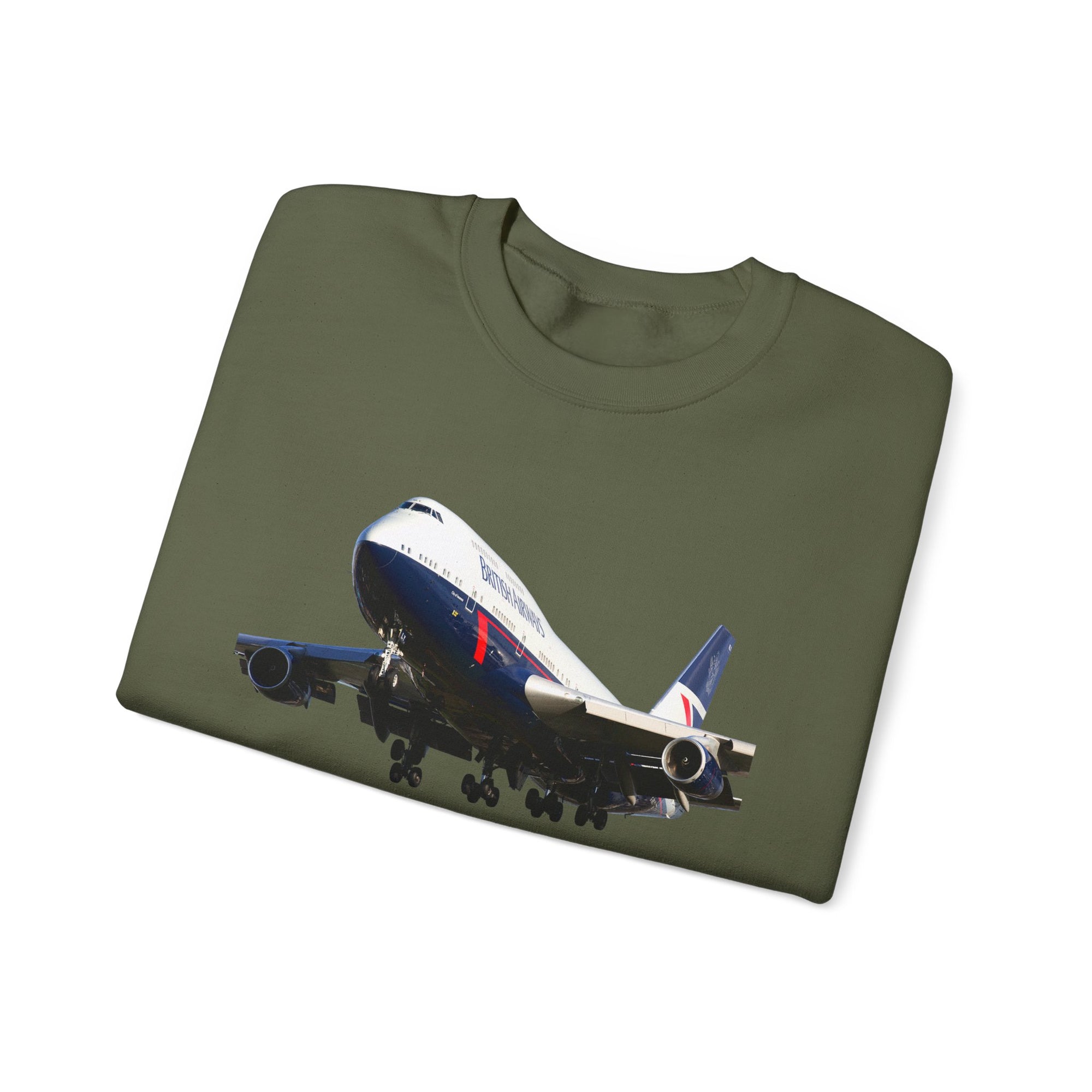 British Airways Landor 747-400  -  Crewneck Sweatshirt