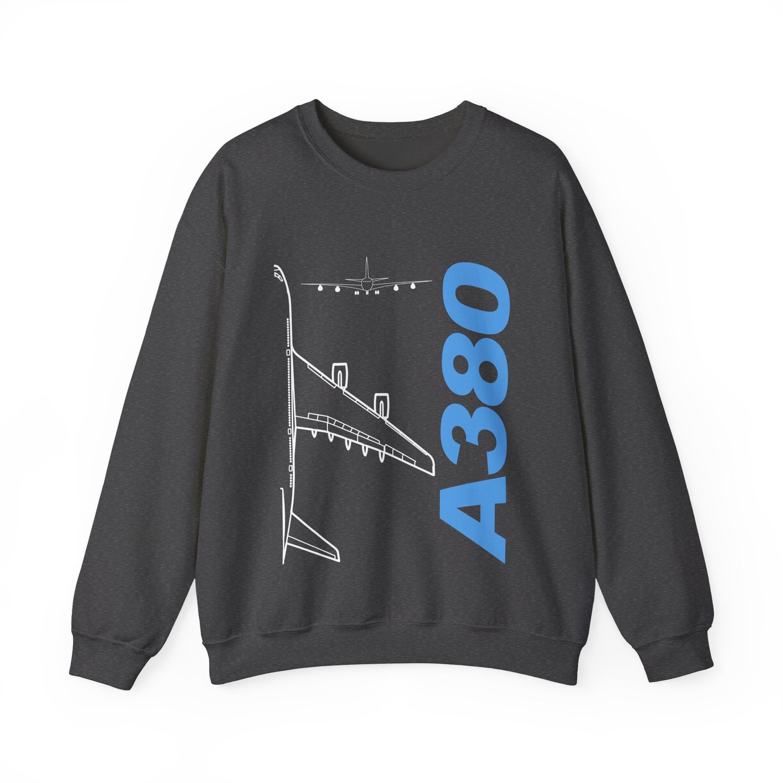 Airbus A380 Crewneck Sweatshirt - Travel Inspiring Cozy Apparel