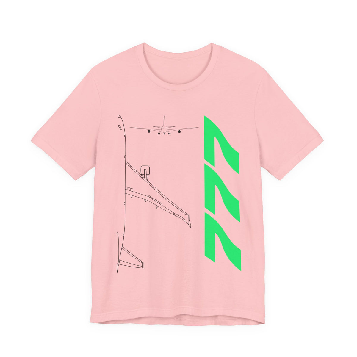 Boeing 777 Unisex Jersey Tee - Perfect for Aviation Enthusiasts