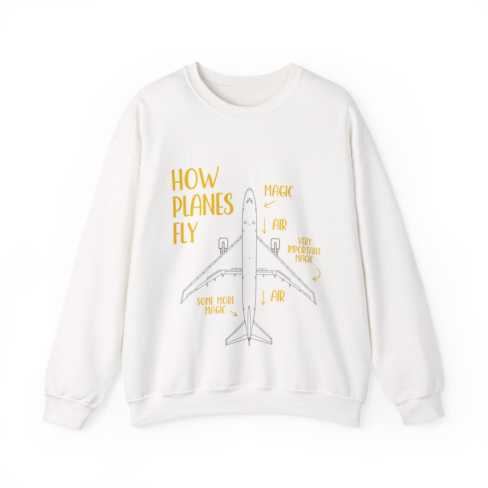 How Planes Fly?  -  Crewneck Sweatshirt