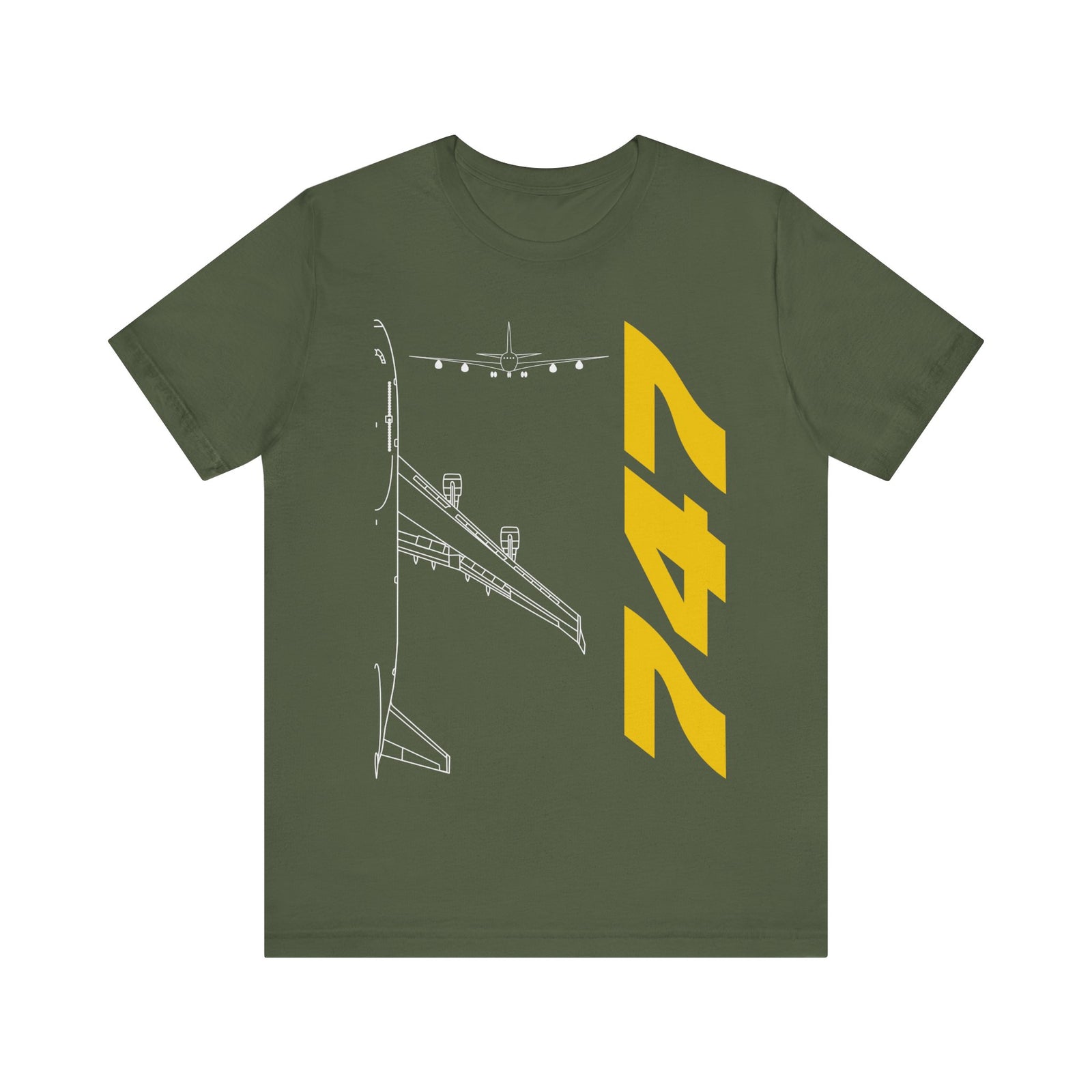 Boeing 747 Unisex Jersey Tee - Perfect for Aviation Enthusiasts