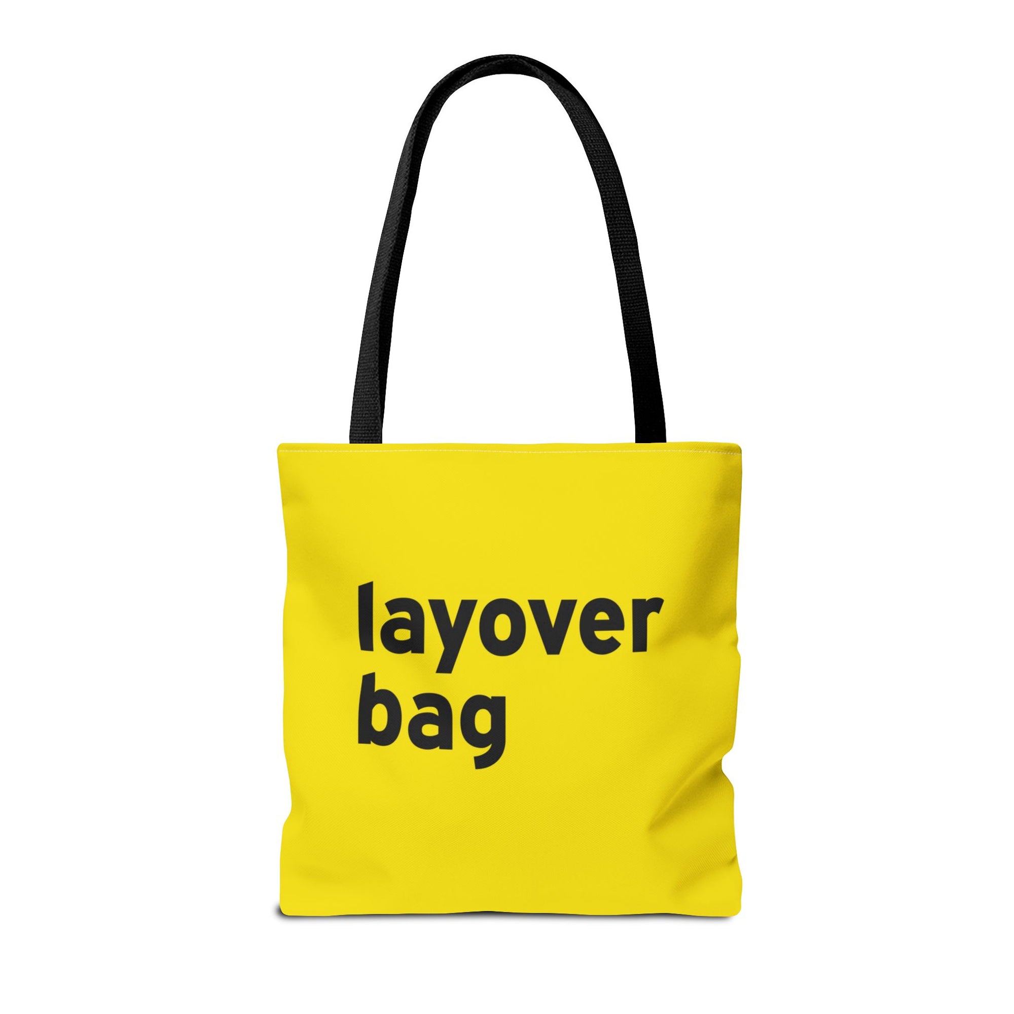 Layover Bag Tote Bag — Printed Green Travel Tote