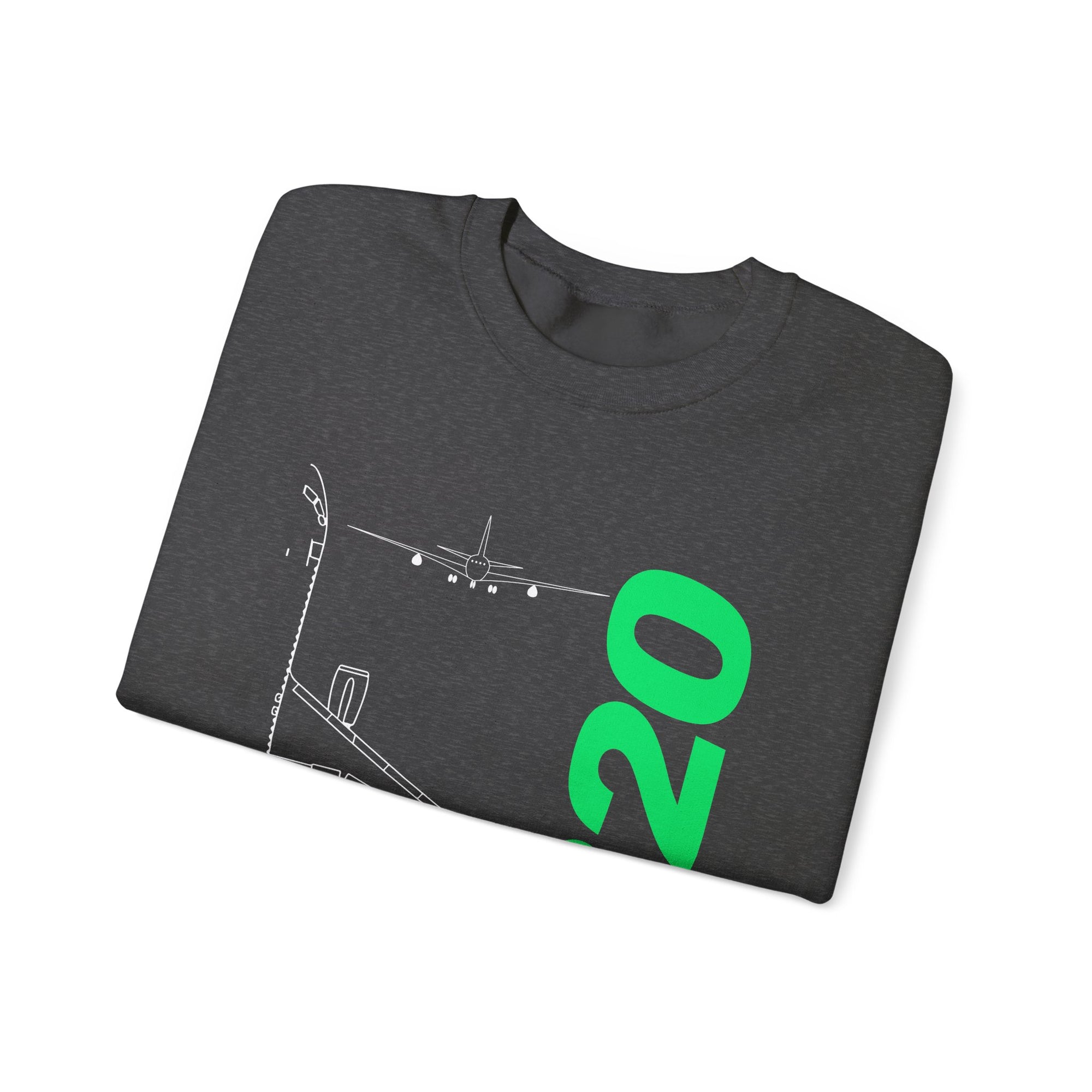 Airbus A320 Crewneck Sweatshirt - Travel Inspiring Cozy Apparel