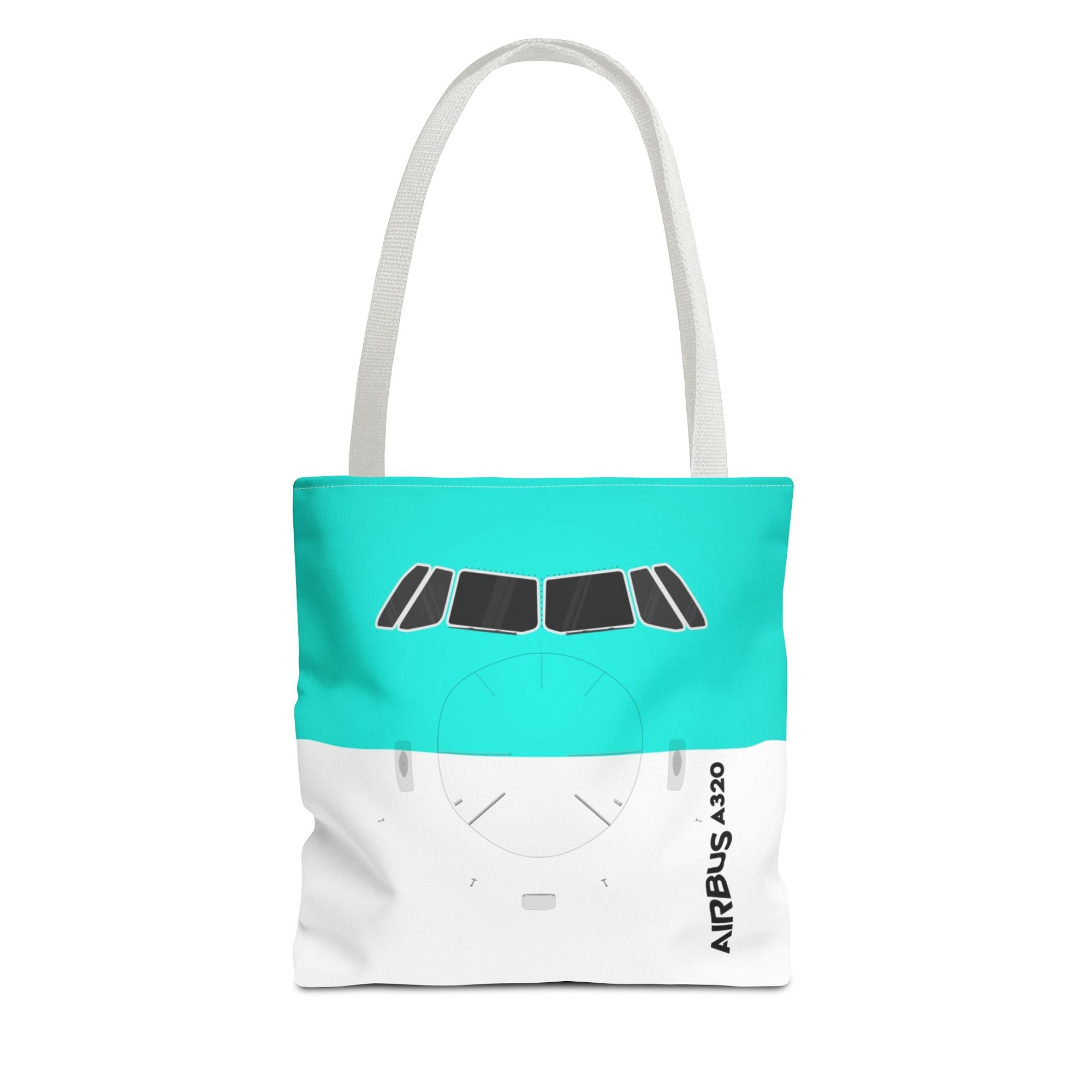 A320 Tote Bag — Printed Green Travel Tote