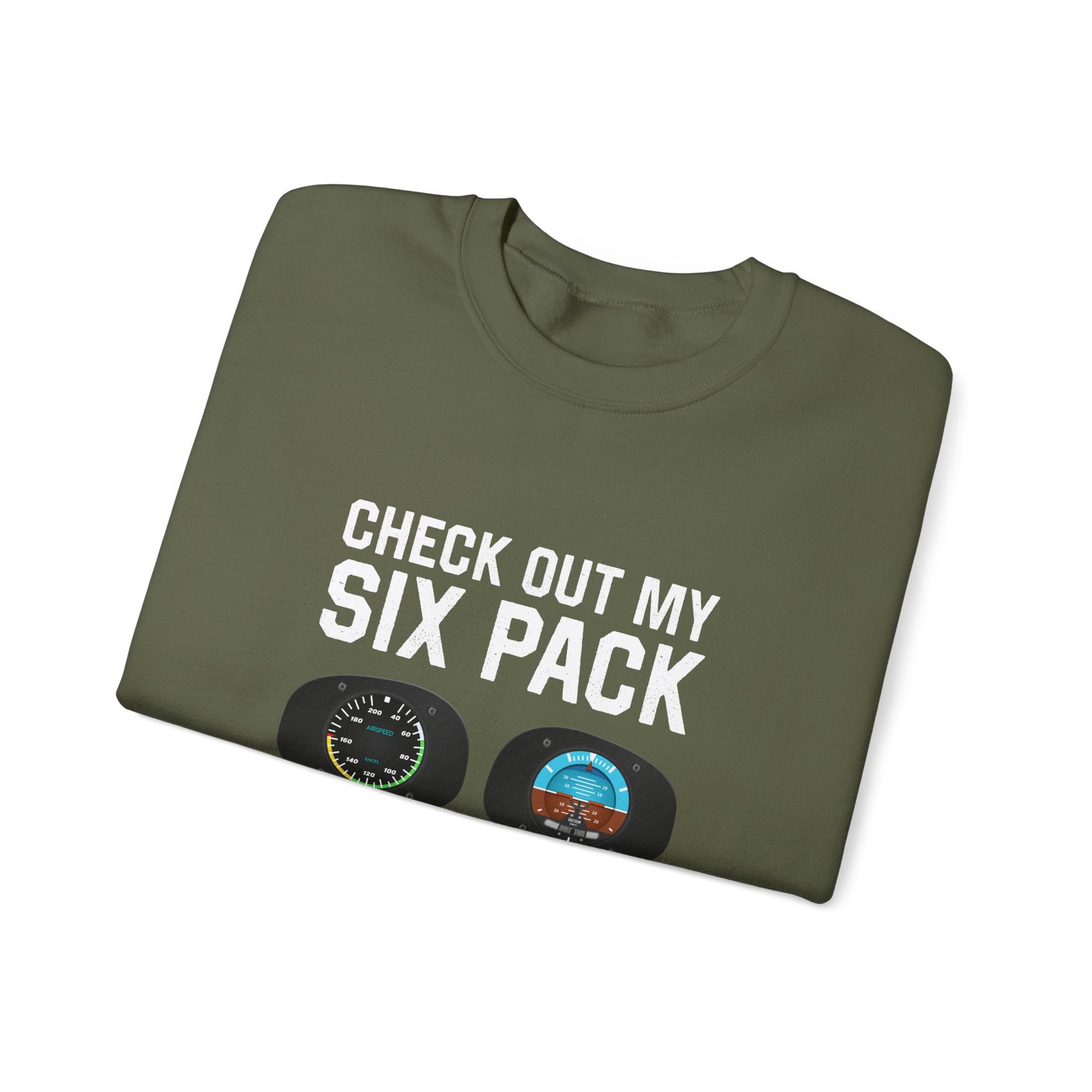 Check Out My Six Pack  -  Crewneck Sweatshirt