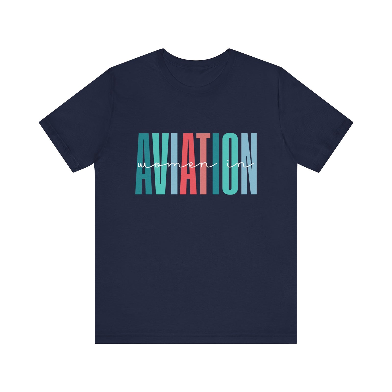 Woman In Aviation  Unisex Jersey Tee - Perfect for Aviation Enthusiasts