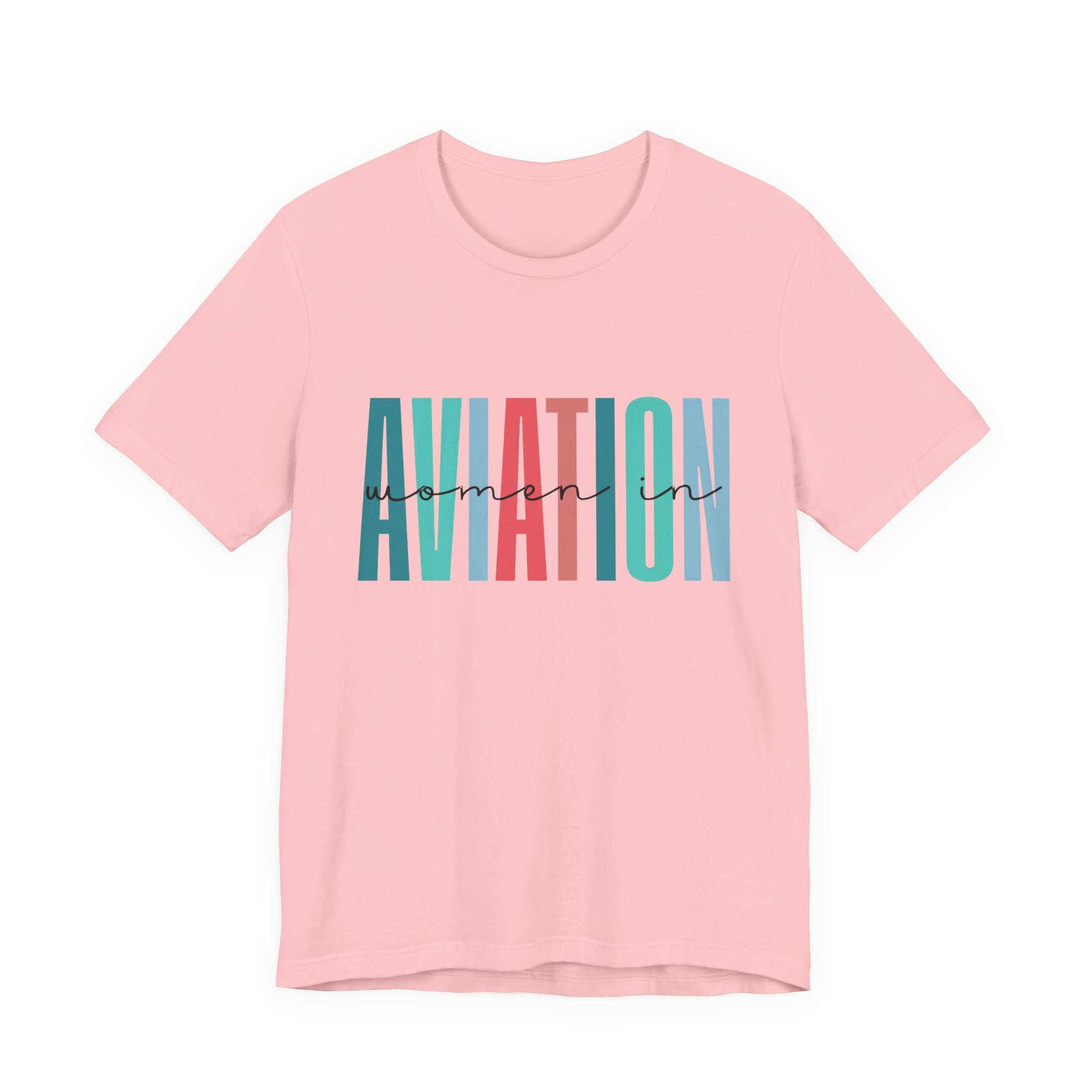 Woman In Aviation  Unisex Jersey Tee - Perfect for Aviation Enthusiasts