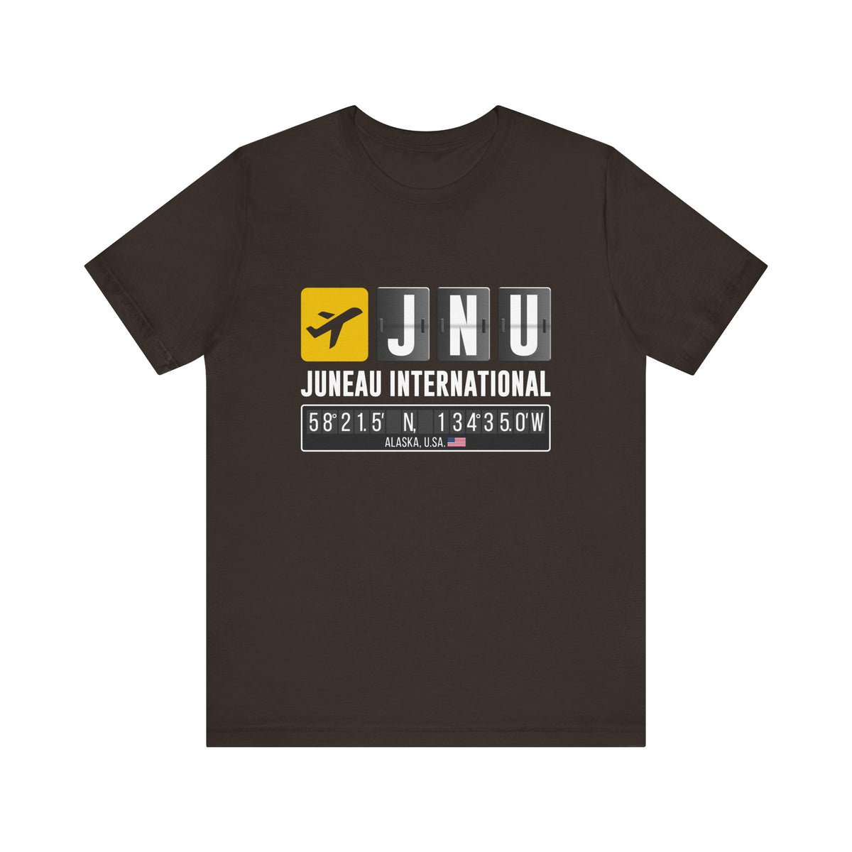 JNU Juneau International Airport - Unisex Jersey Tee