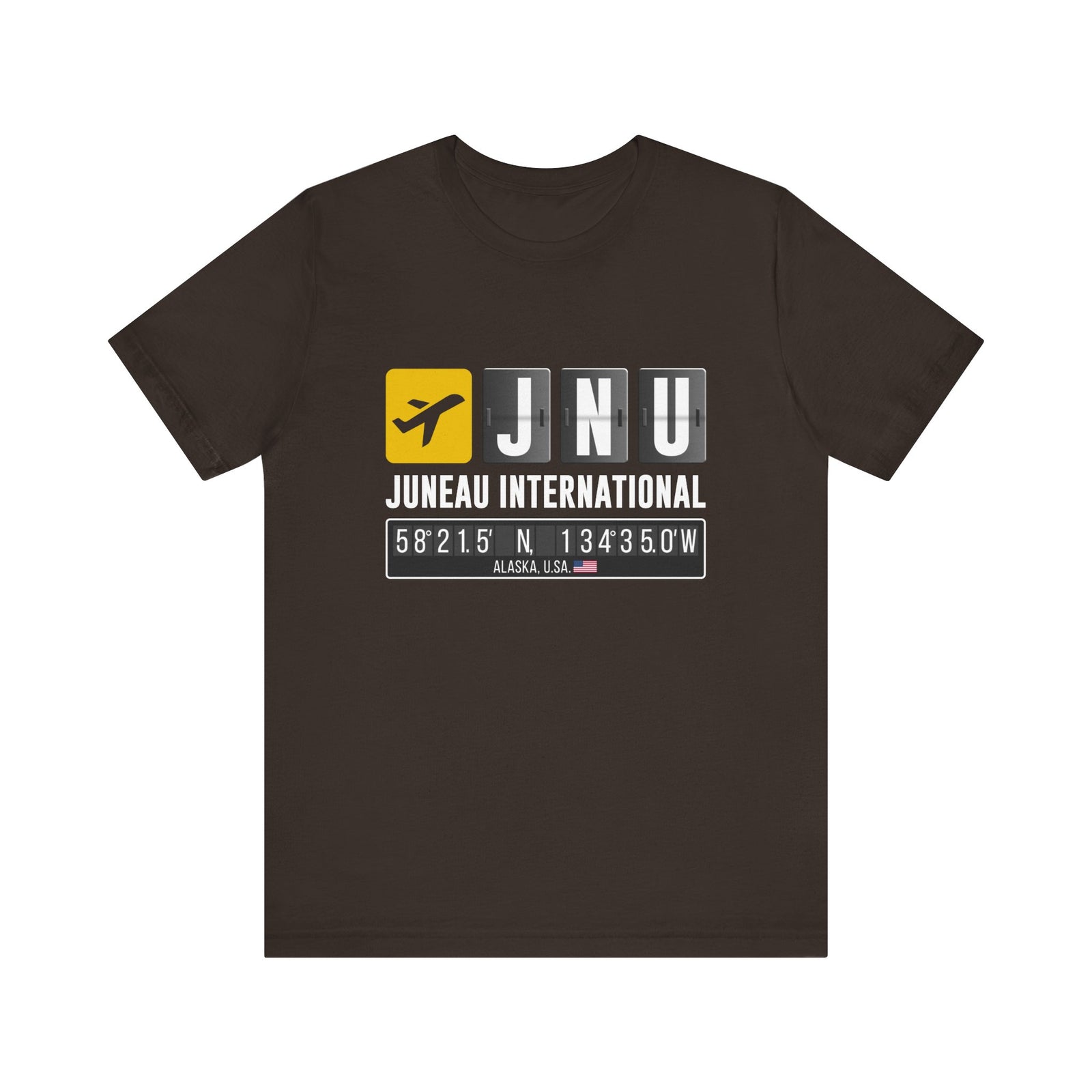 JNU Juneau International Airport - Unisex Jersey Tee