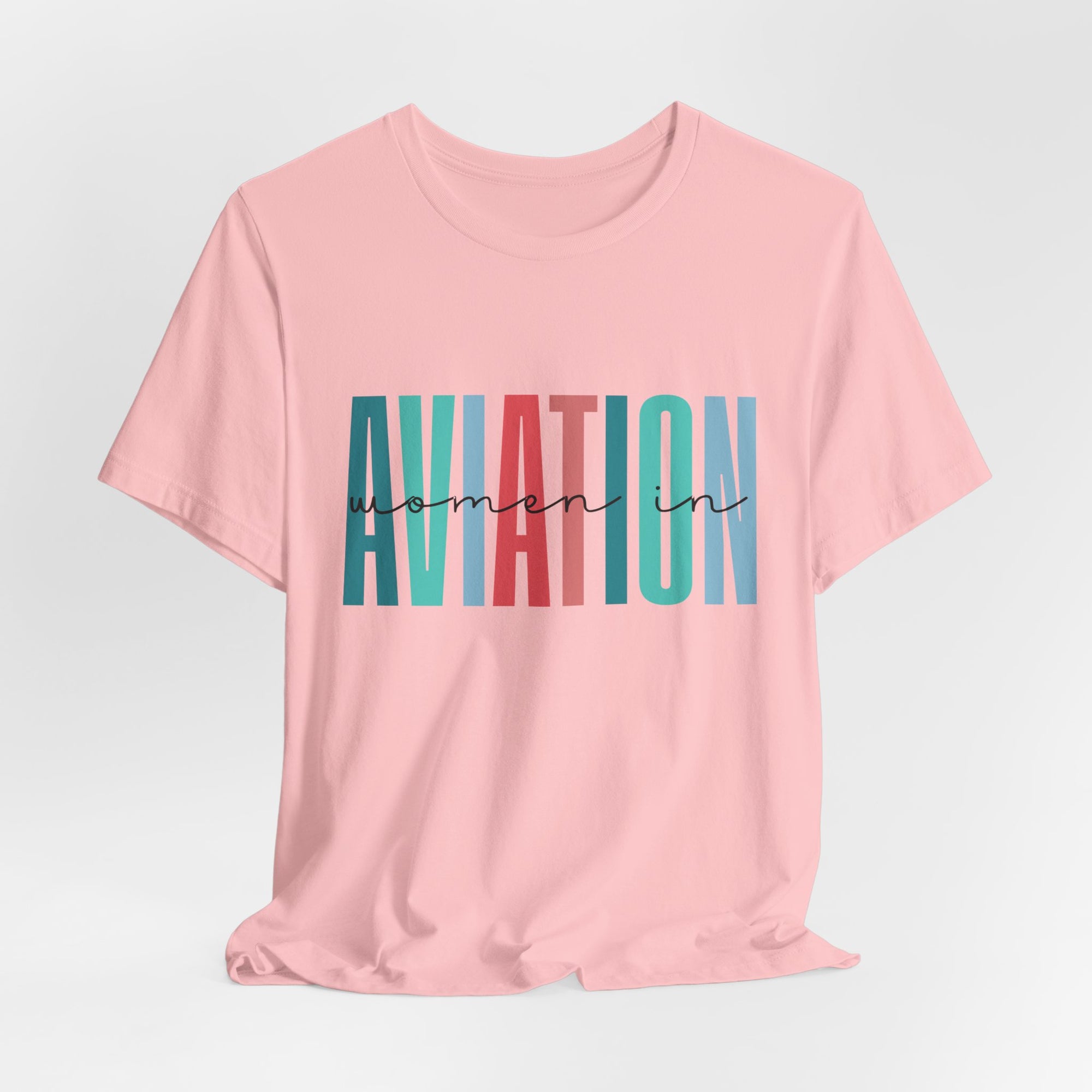 Woman In Aviation  Unisex Jersey Tee - Perfect for Aviation Enthusiasts