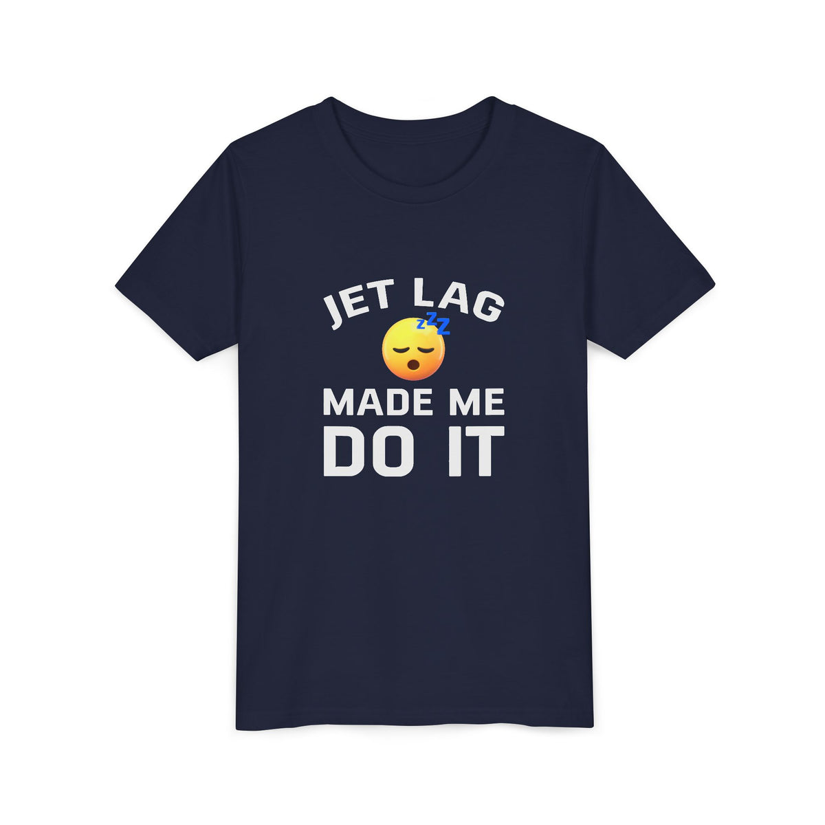 Jet Lag Made Me Do It  - Unisex Youth Short Sleeve Tee
